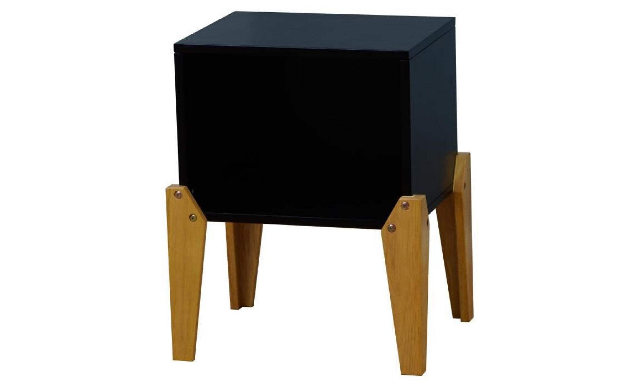 kidsaw, joybox solaire, bois, noir, 34 x 40 x 54 cm pas cher