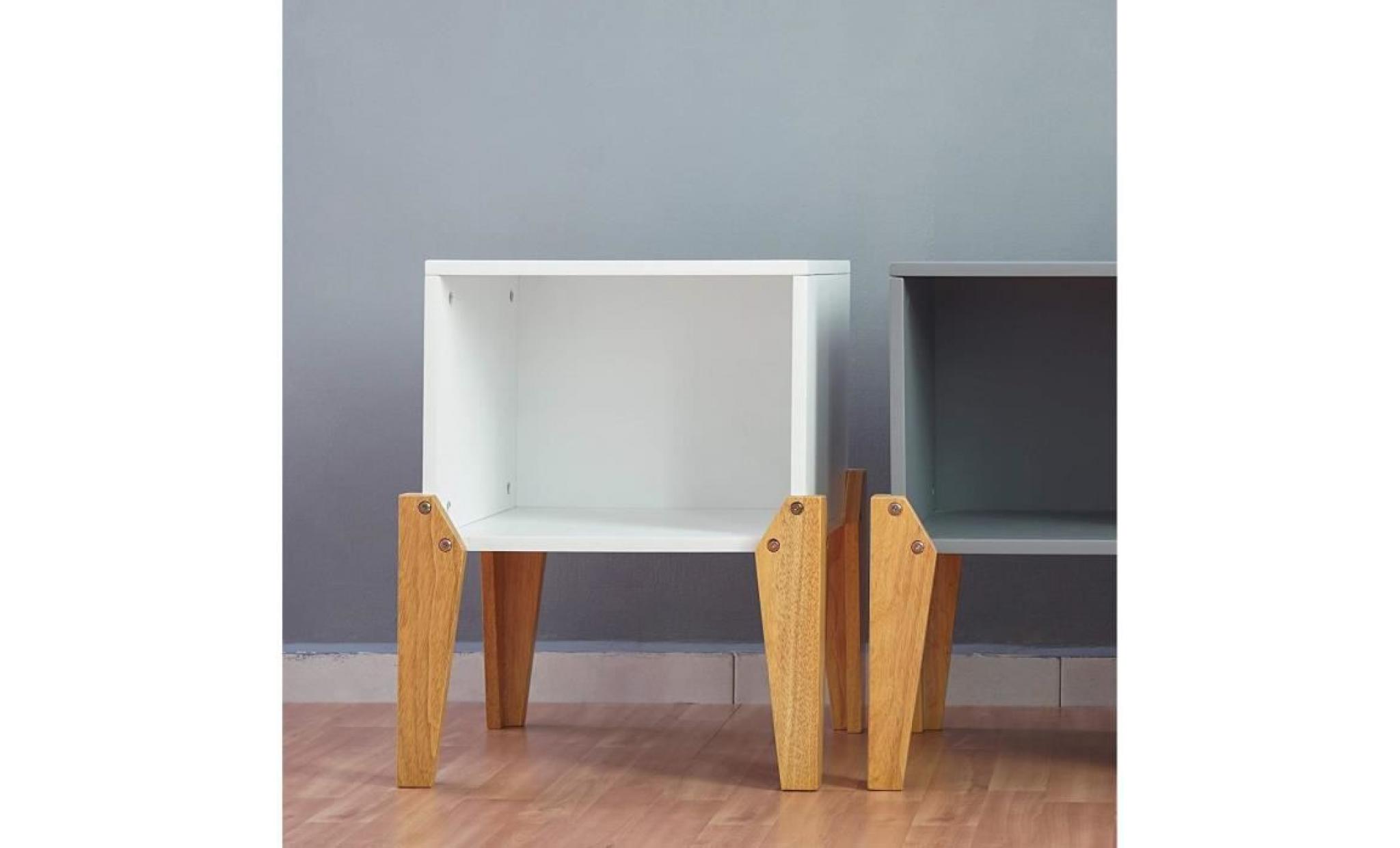 kidsaw ltd, joybox solaire, bois, blanc, 34 x 40 x 54 cm
