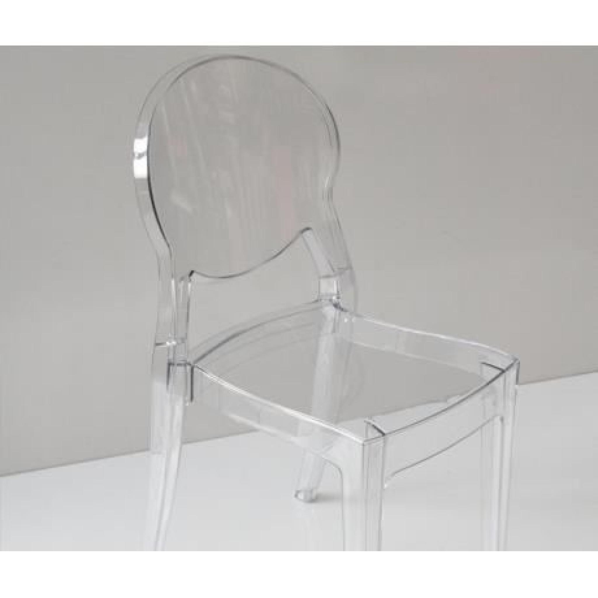 KIM - Chaise en polycarbonate transparent