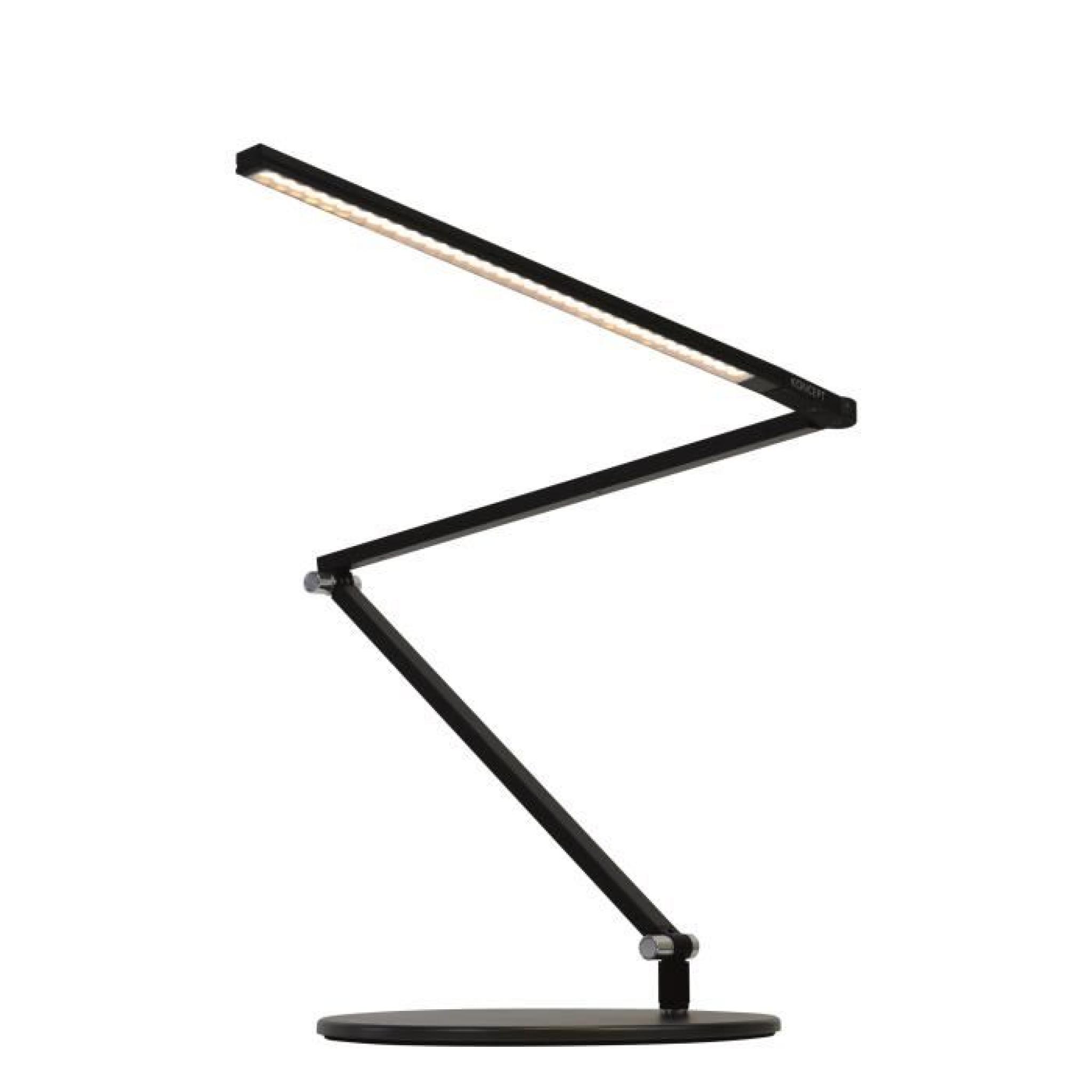 KONCEPT - Z Bar Slim -Lampe de Bureau 35 LED- NOIR