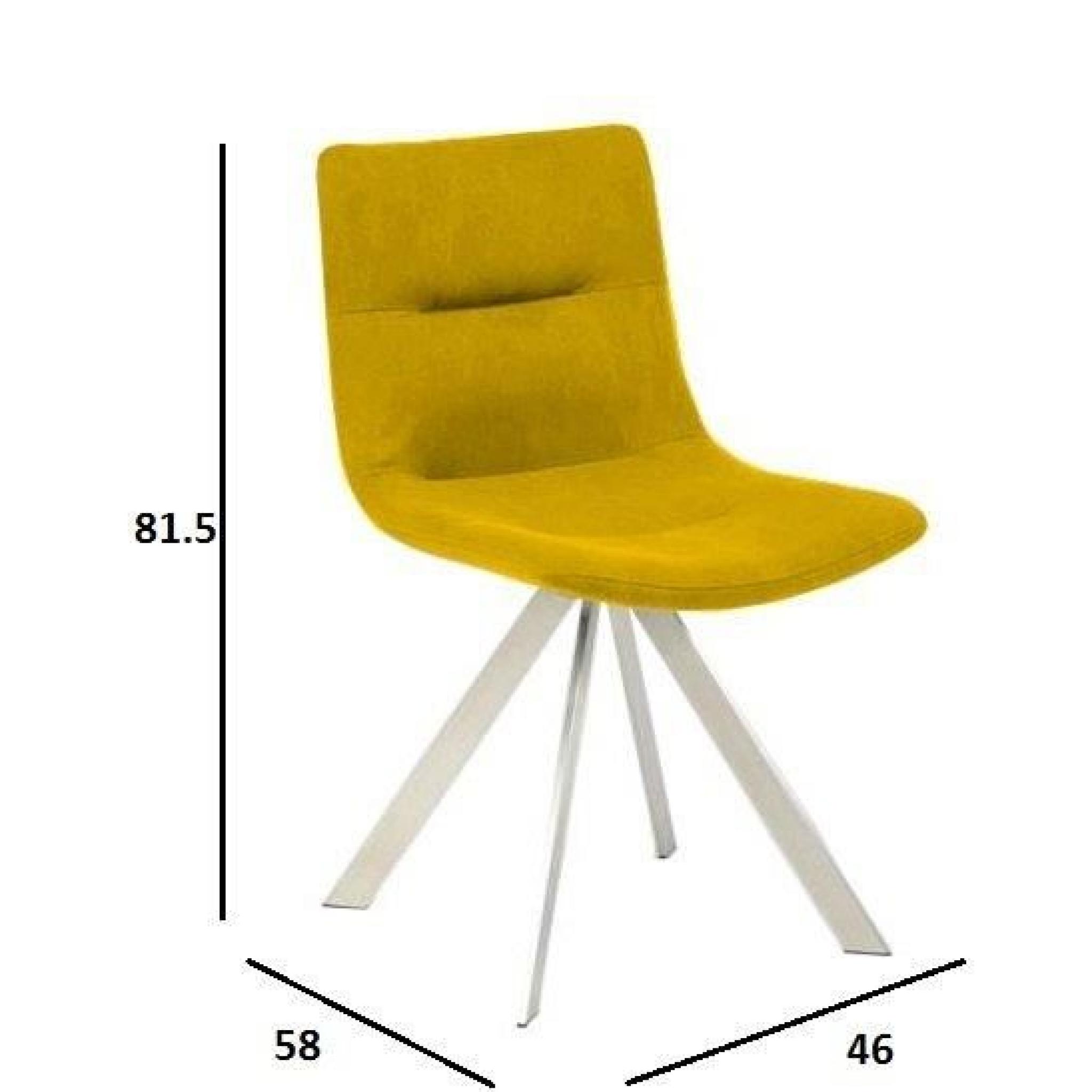 La chaise PIRATE vous permettra de rester assis des heures durant. Son design à la fois originale et moderne lui permettra de s'i... pas cher