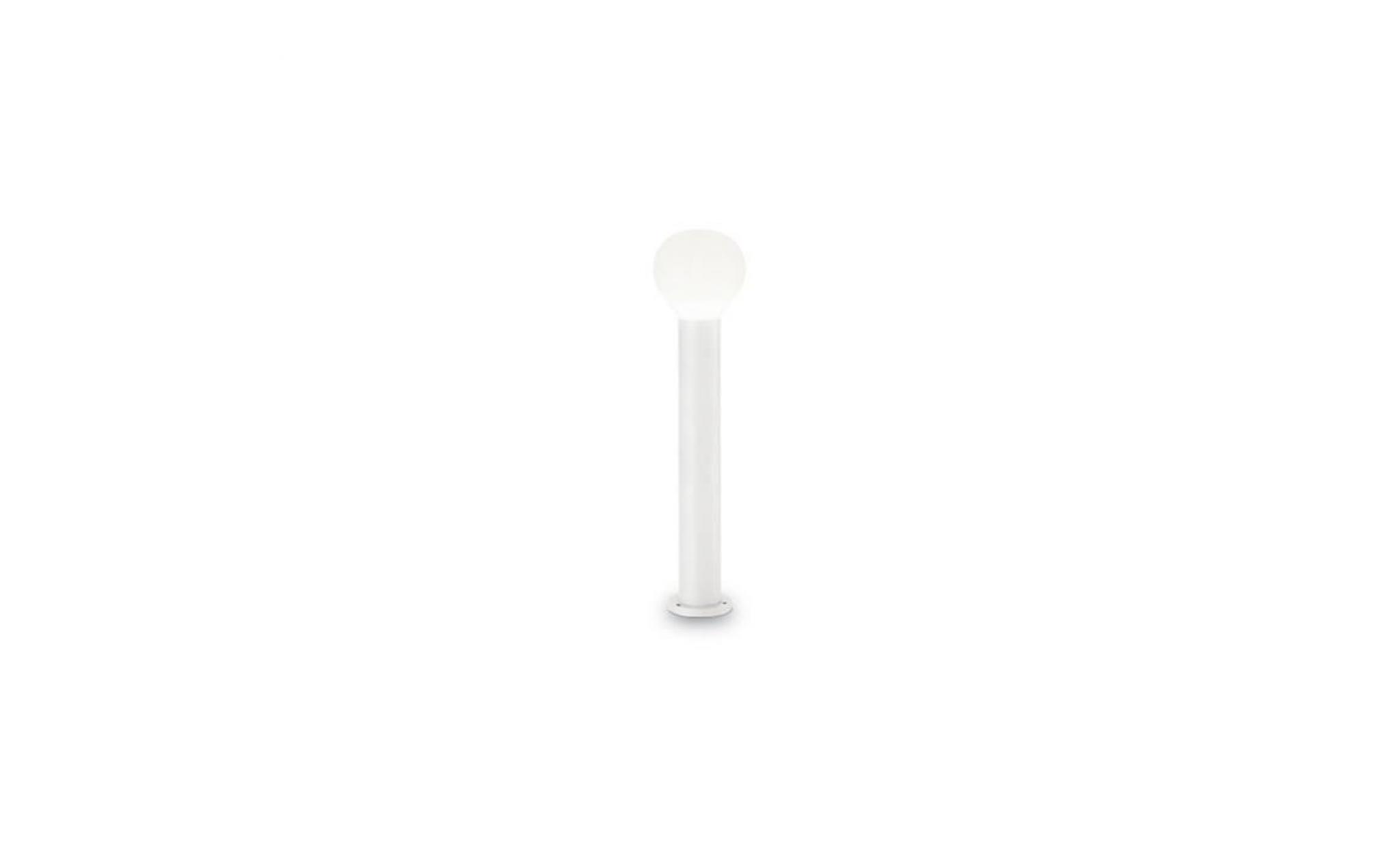 lampadaire blanc clio 1 ampoule