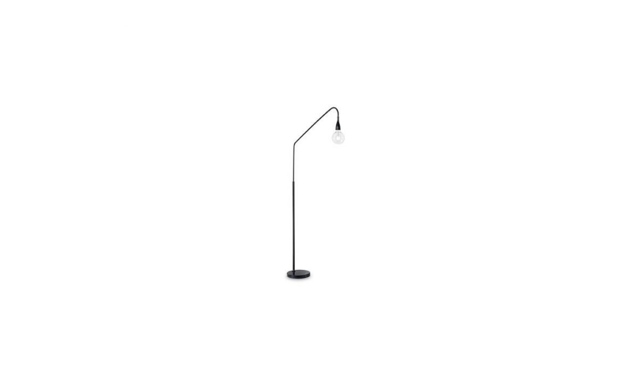 lampadaire blanc minimal 1 ampoule
