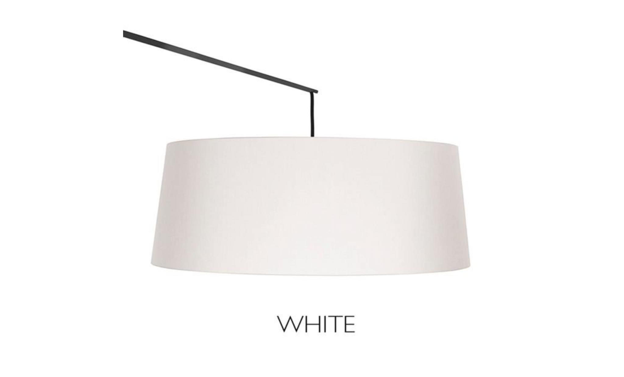 lampadaire de salon design grus lumen center italia blanc pas cher