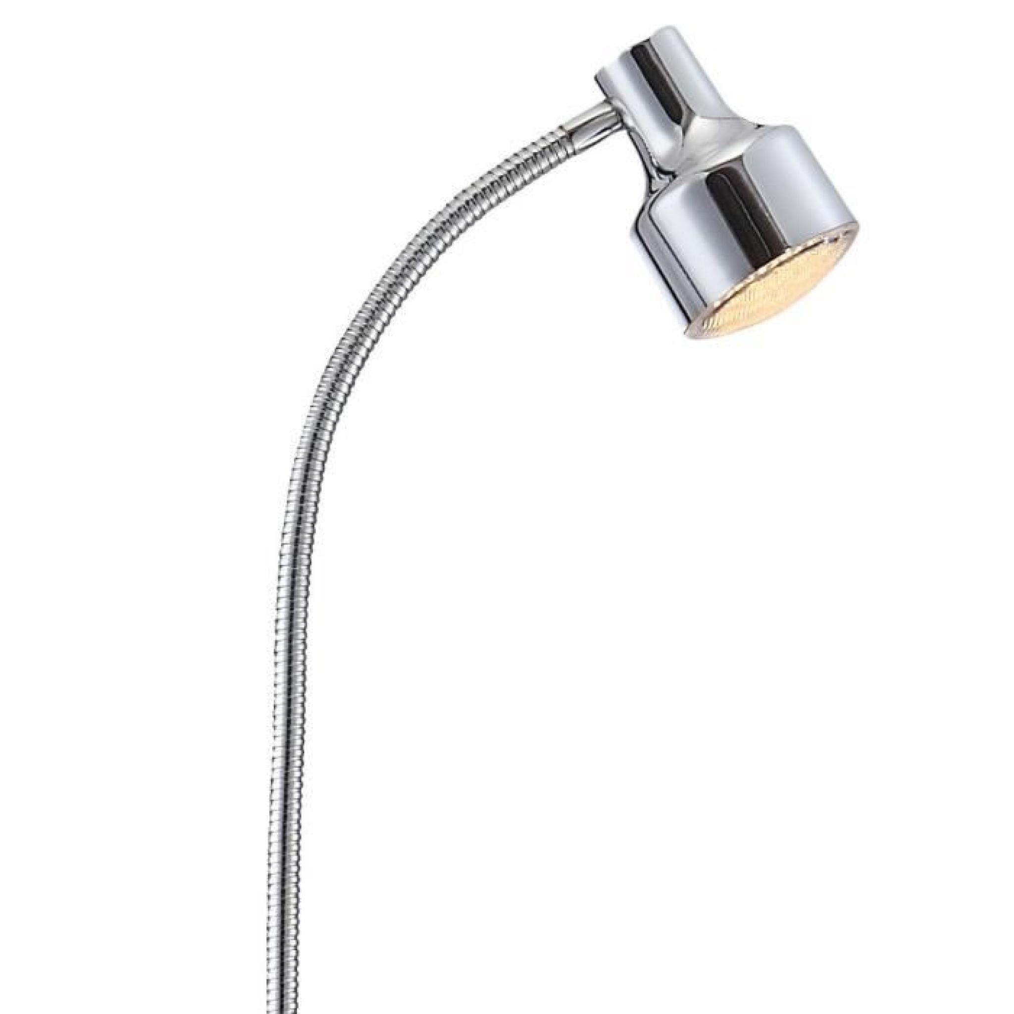 Lampadaire DEL 4watts lampadaire à vasque Flexo interrupteur salle à manger Globo 56213-1S pas cher