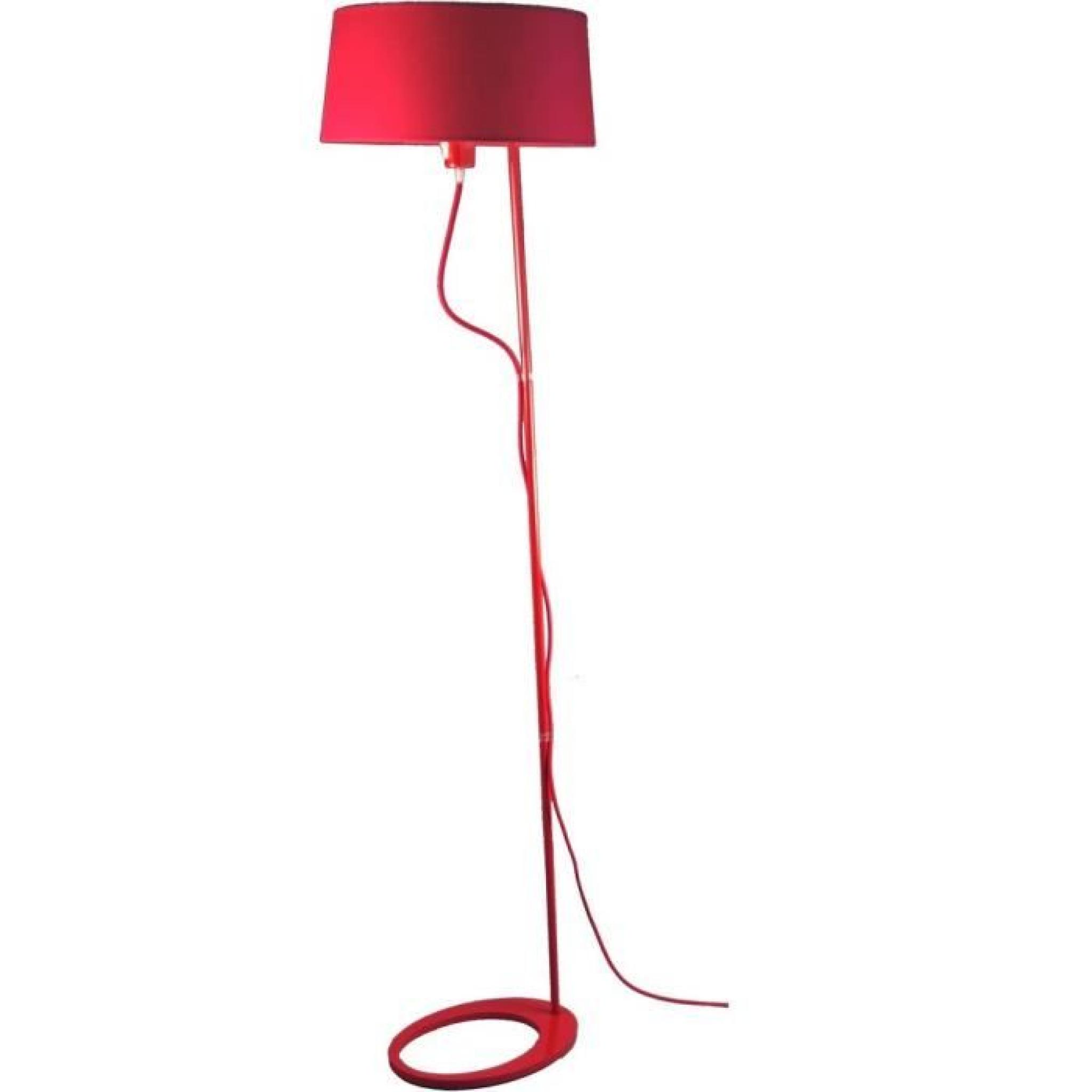 Lampadaire design Colorlight Couleur Rouge Matière. Acier