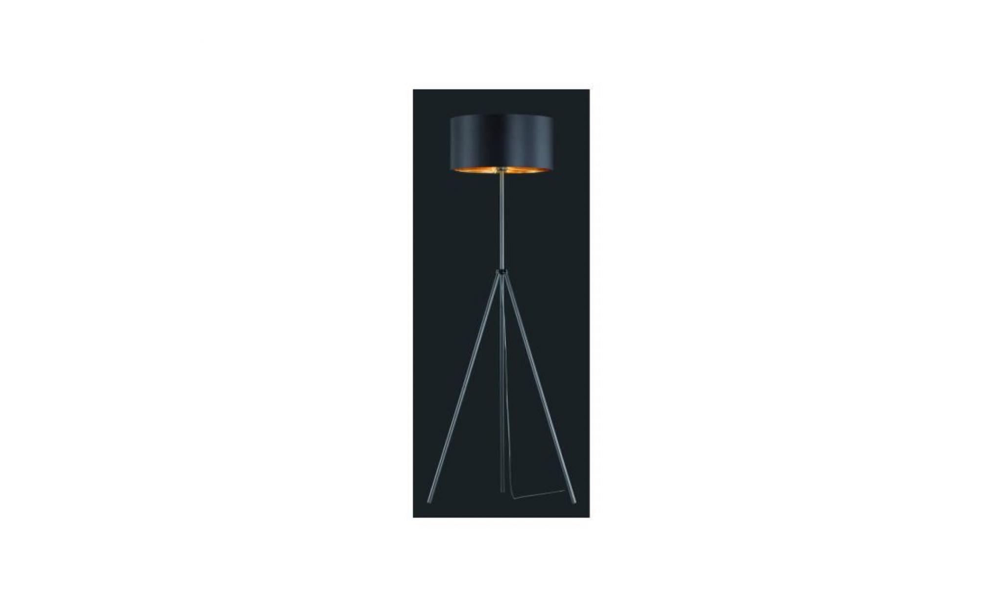 lampadaire design daniel trois pieds noir   40 cm cm pas cher