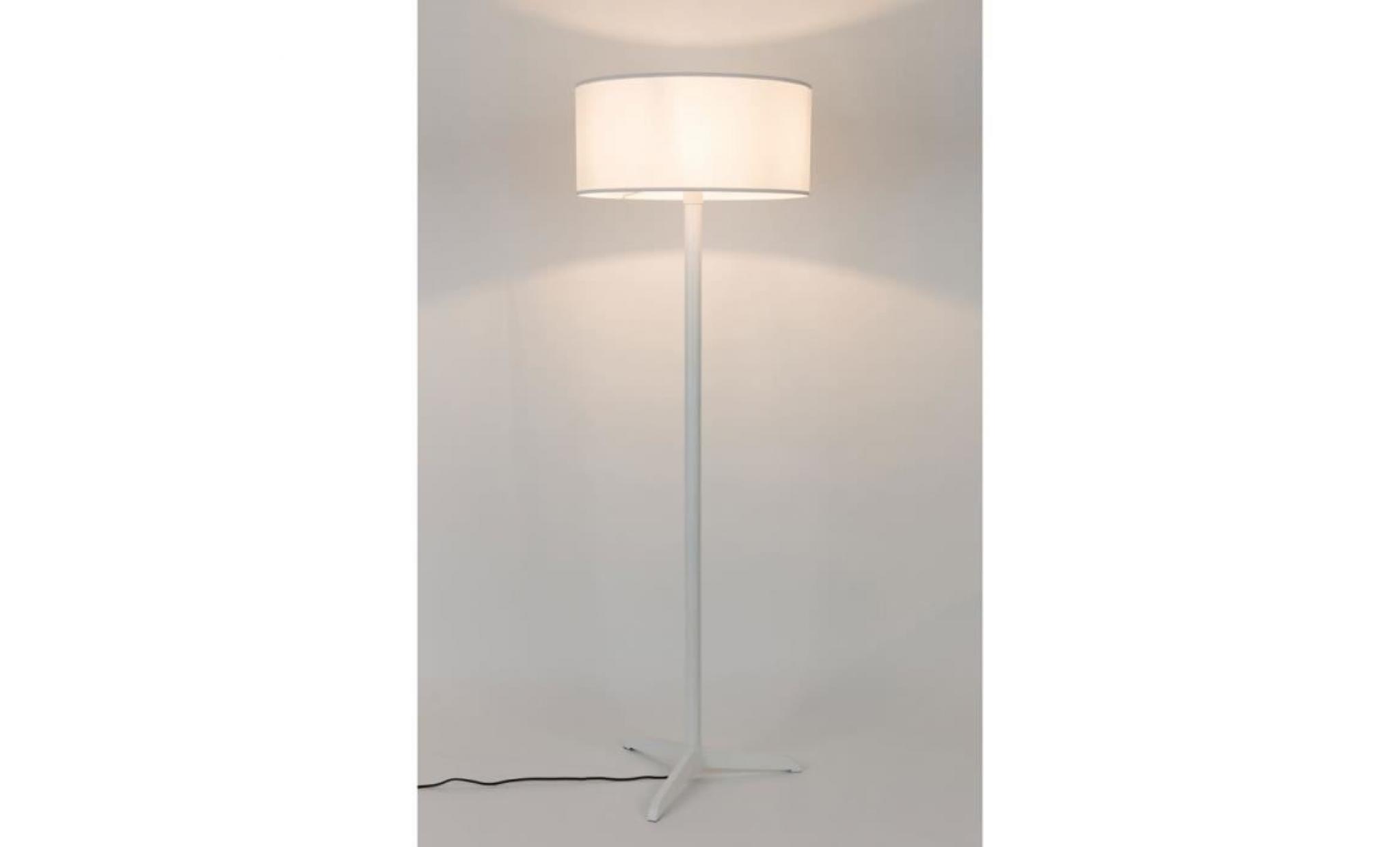 lampadaire design shelby zuiver   couleur   blanc pas cher