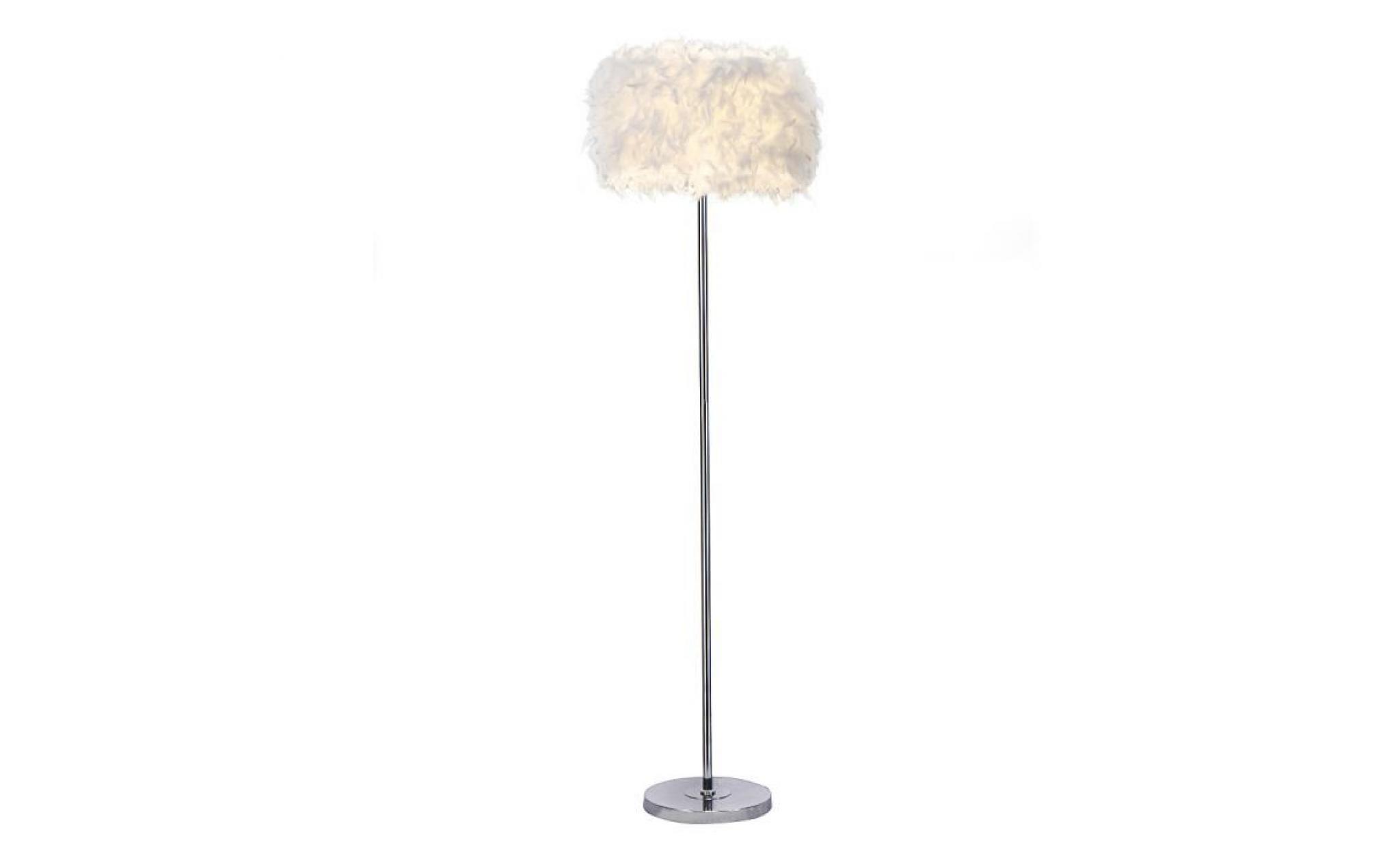 lampadaire e 27 lampadaire plume de pure ombre ， diamètre 40 cm hauteur 150 cm style modern simple