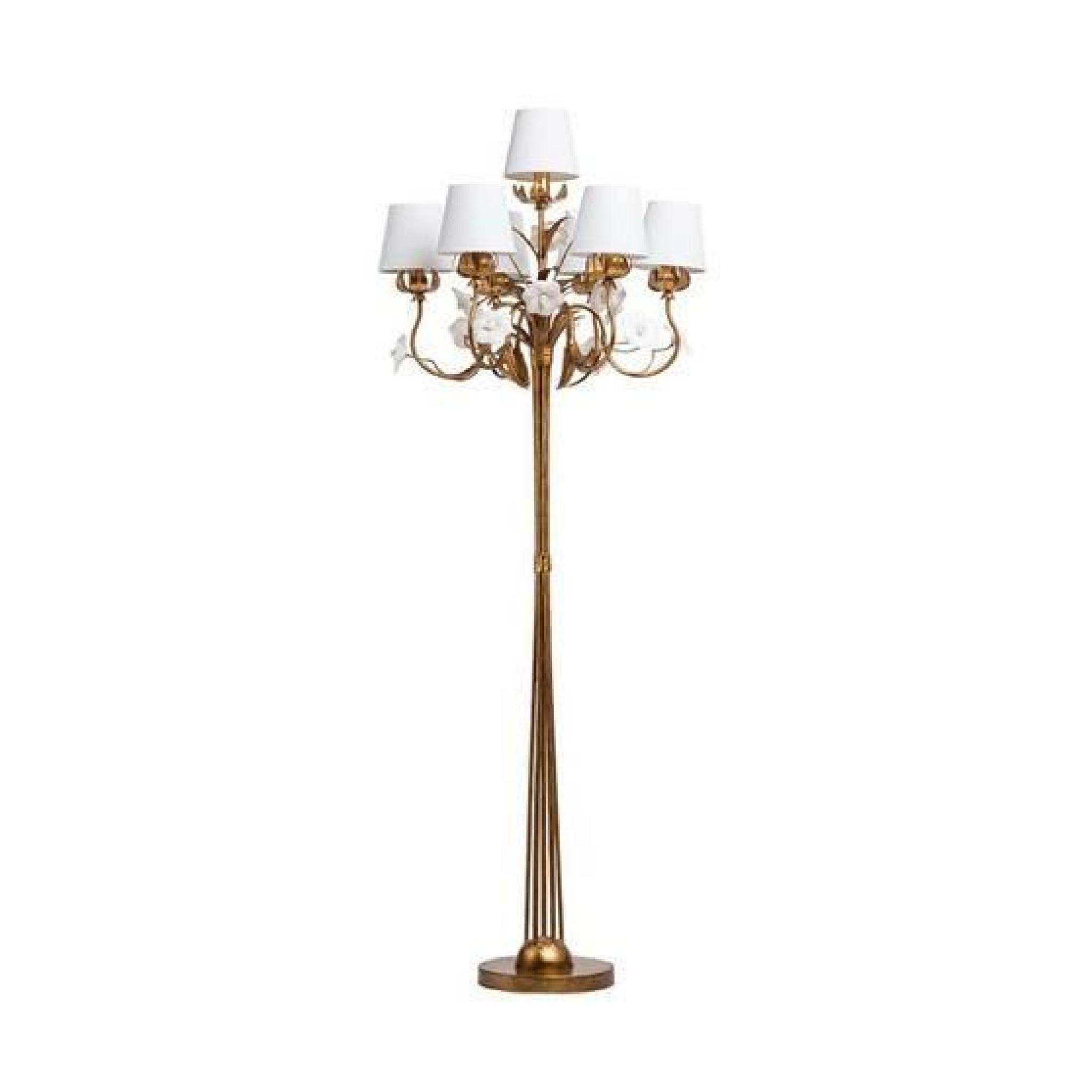 Lampadaire Flora 282040807 Or 7 x 40W.
