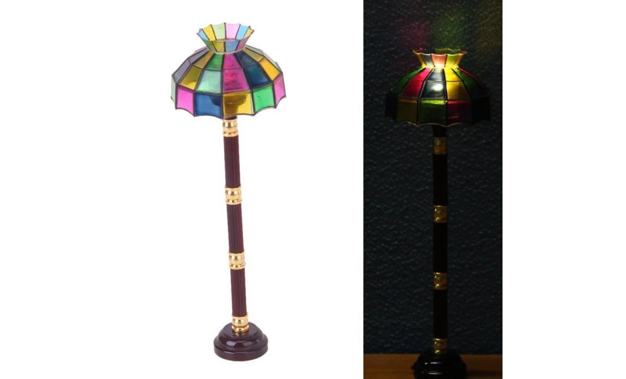 lampadaire   lampe led miniature de dollhouse sans fil