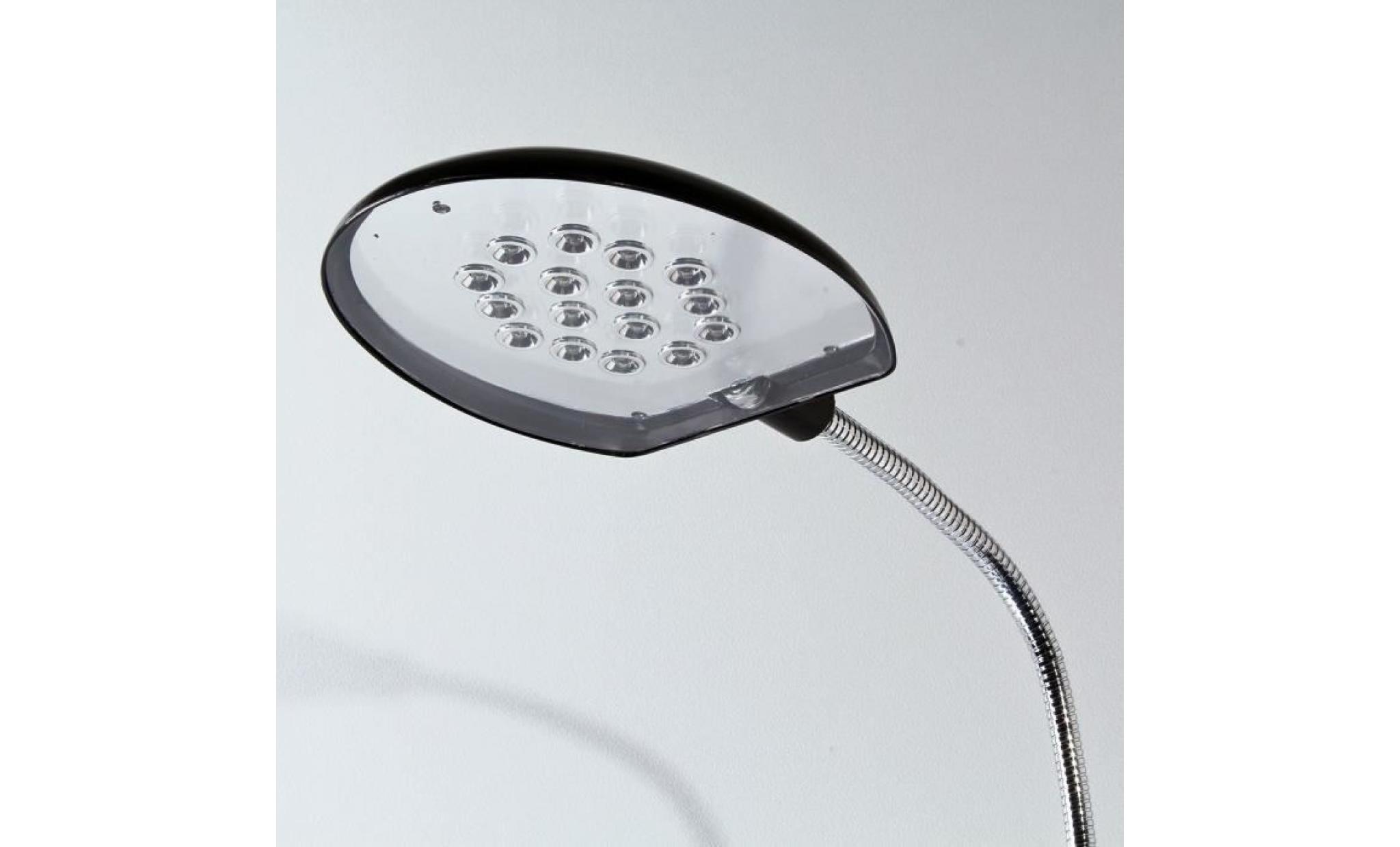 lampadaire led sans fil gris clair pas cher