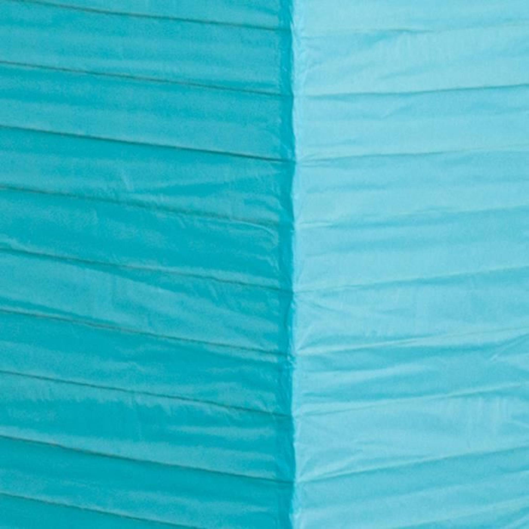 Lampadaire papier de riz bleu - Hauteur 130cm pas cher