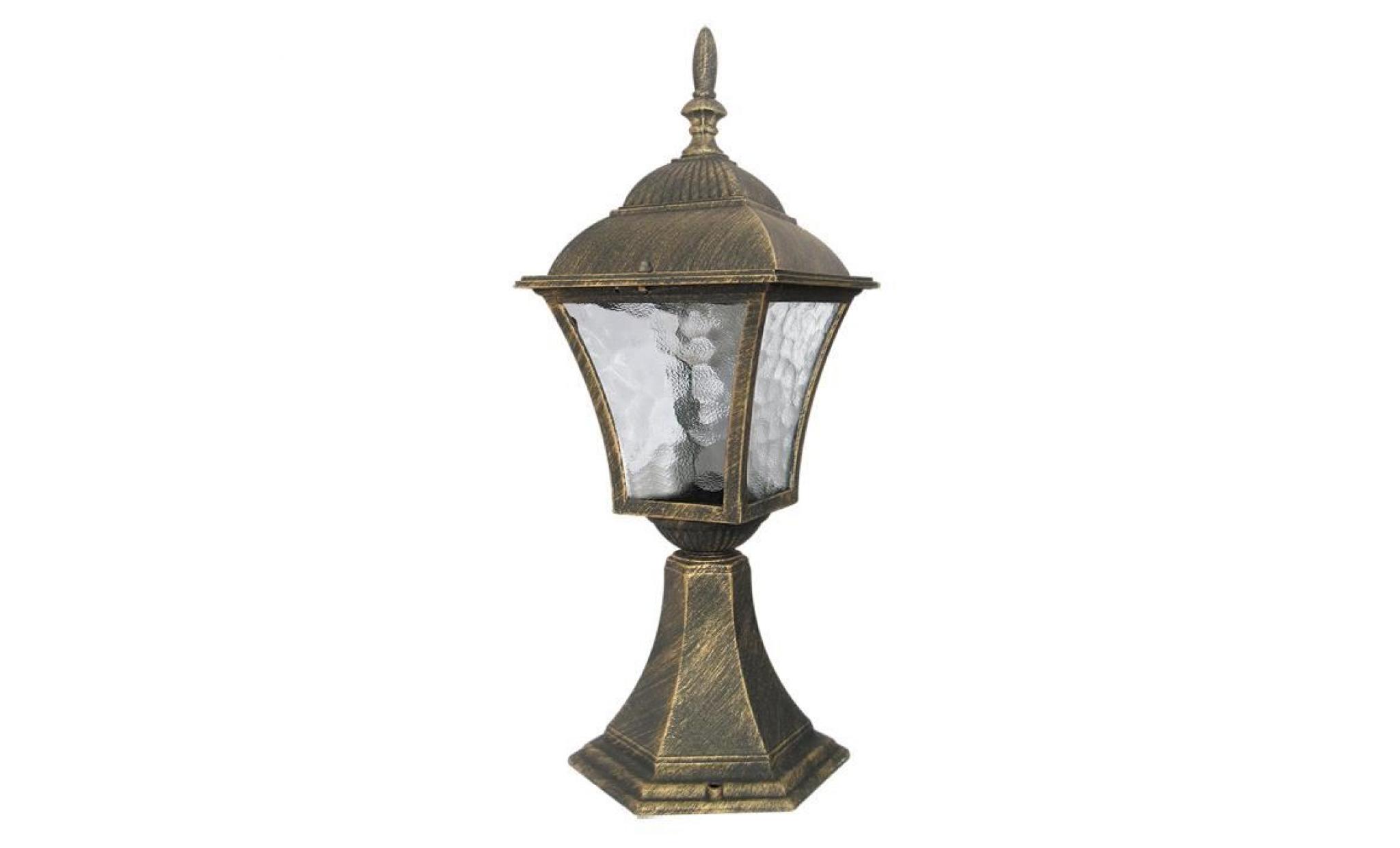 lampadaire rabalux toscana • lampadaire d'extérieur • couleur: or antique • matériel: métal • ref: 8393