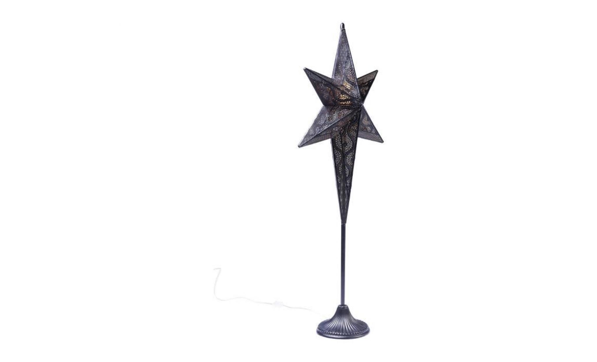 lampadaire star base 94cm kare design pas cher
