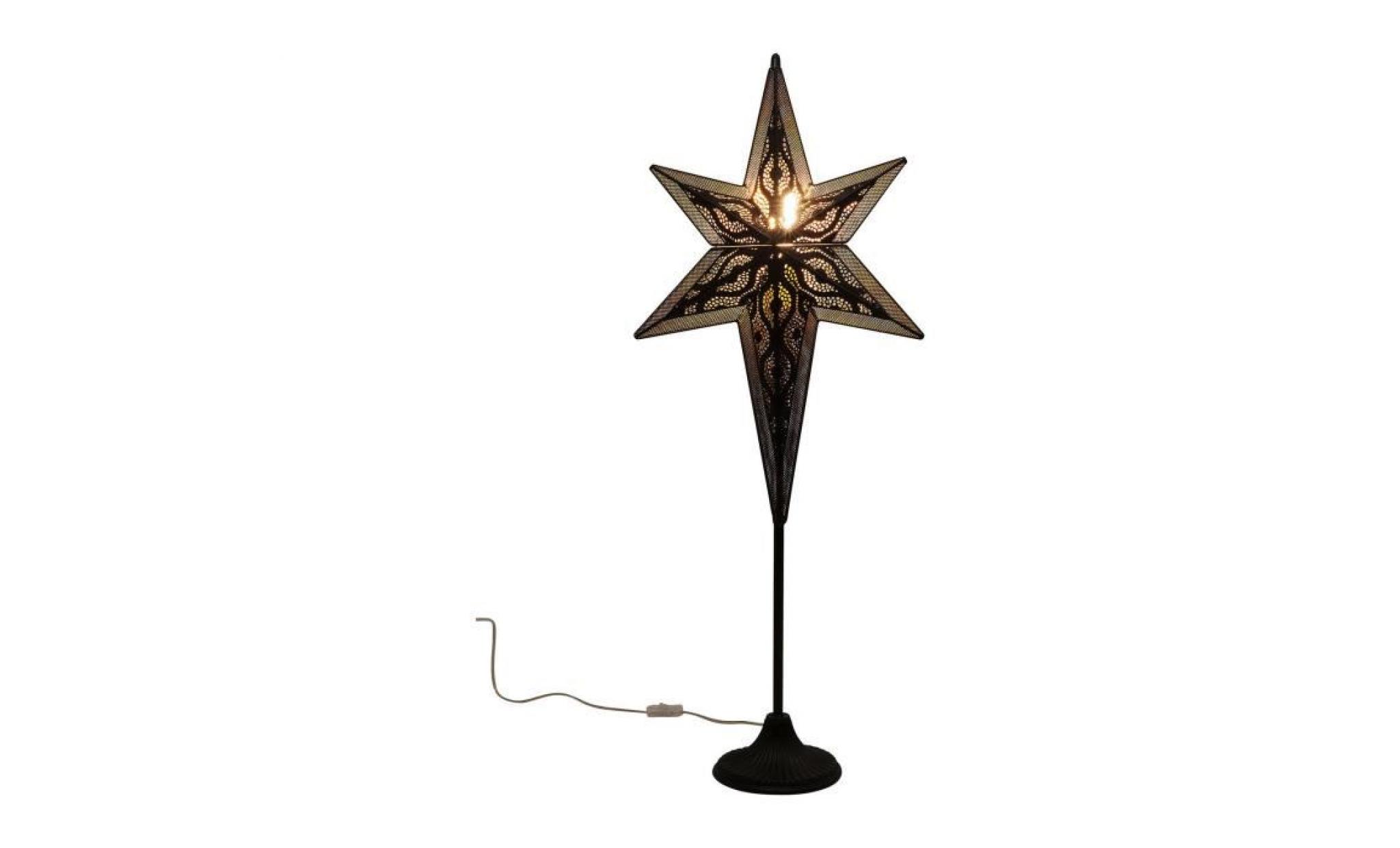 lampadaire star base 94cm kare design pas cher