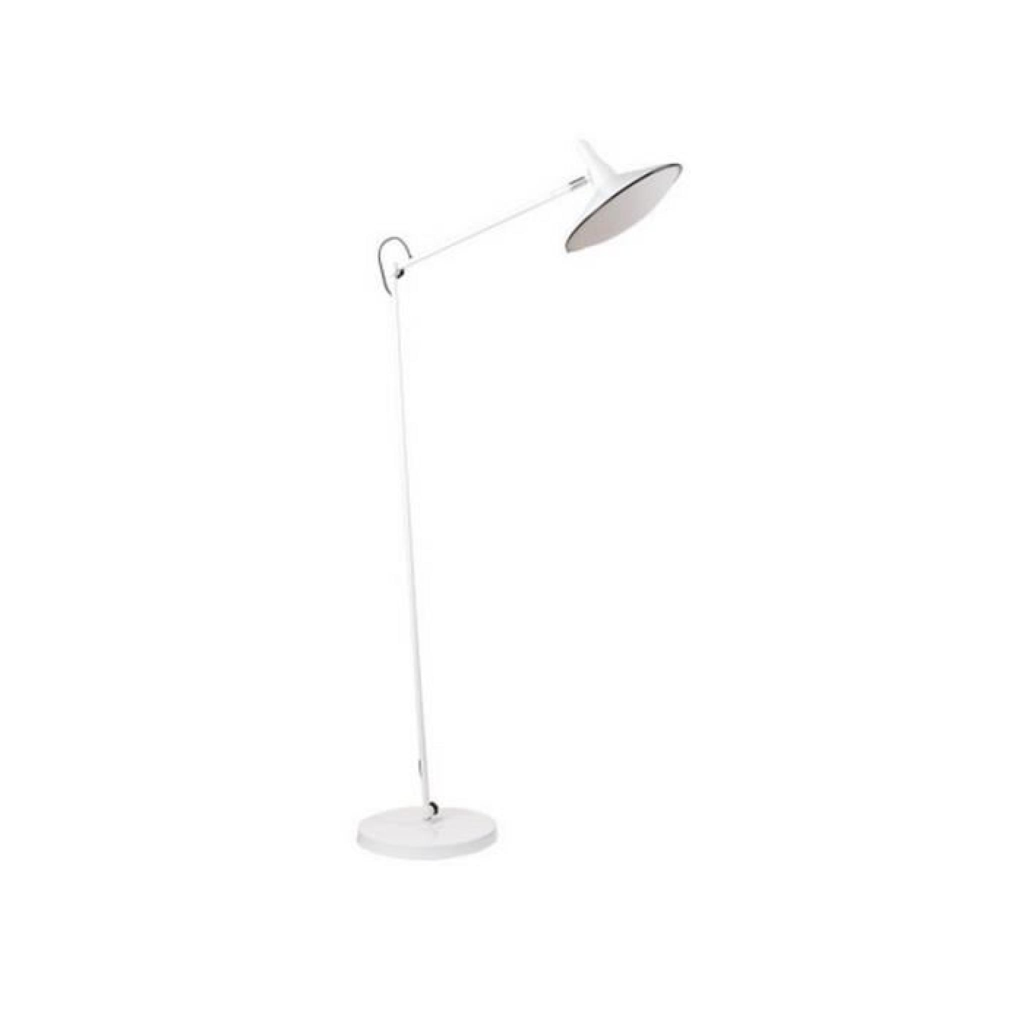 Lampadaire Zuiver Mc FLY blanc.
