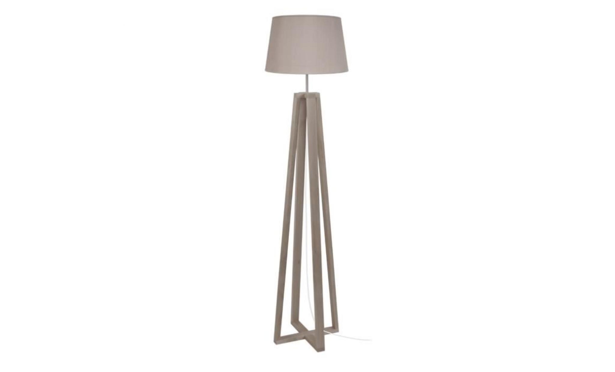 lampadaires linkÖping tosel taupe dimensions: 40 x 155 cmdouille: e27puissance: 40w