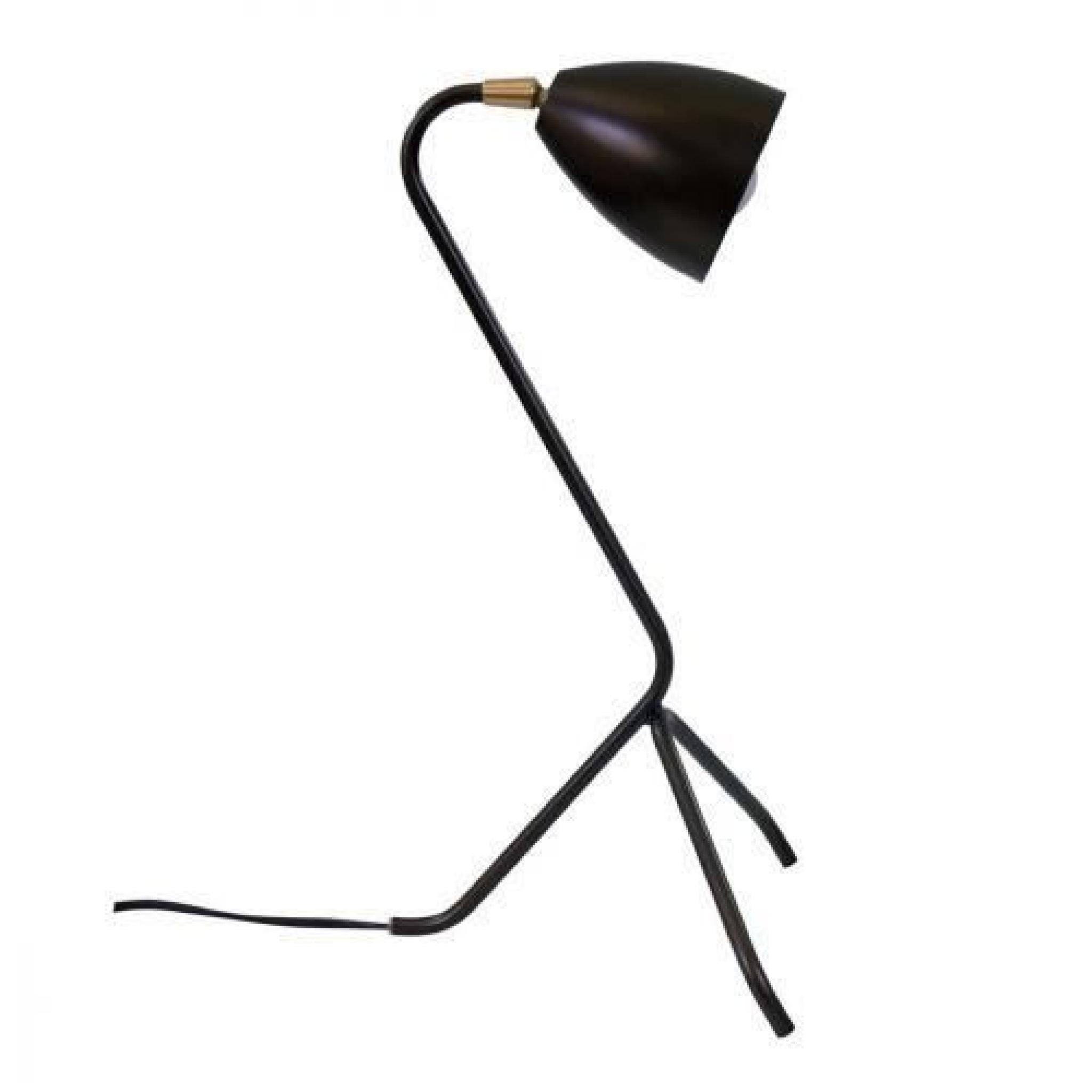Lampe a poser Cleo bronze/laiton