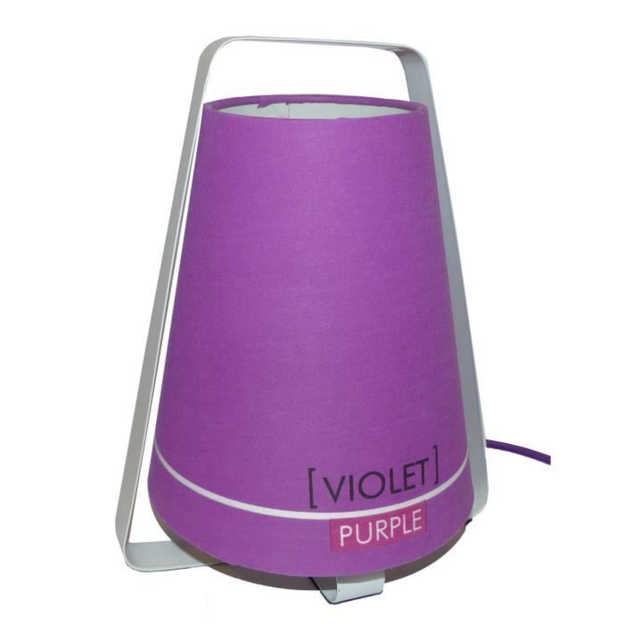 Lampe à poser Colors 40 W violet