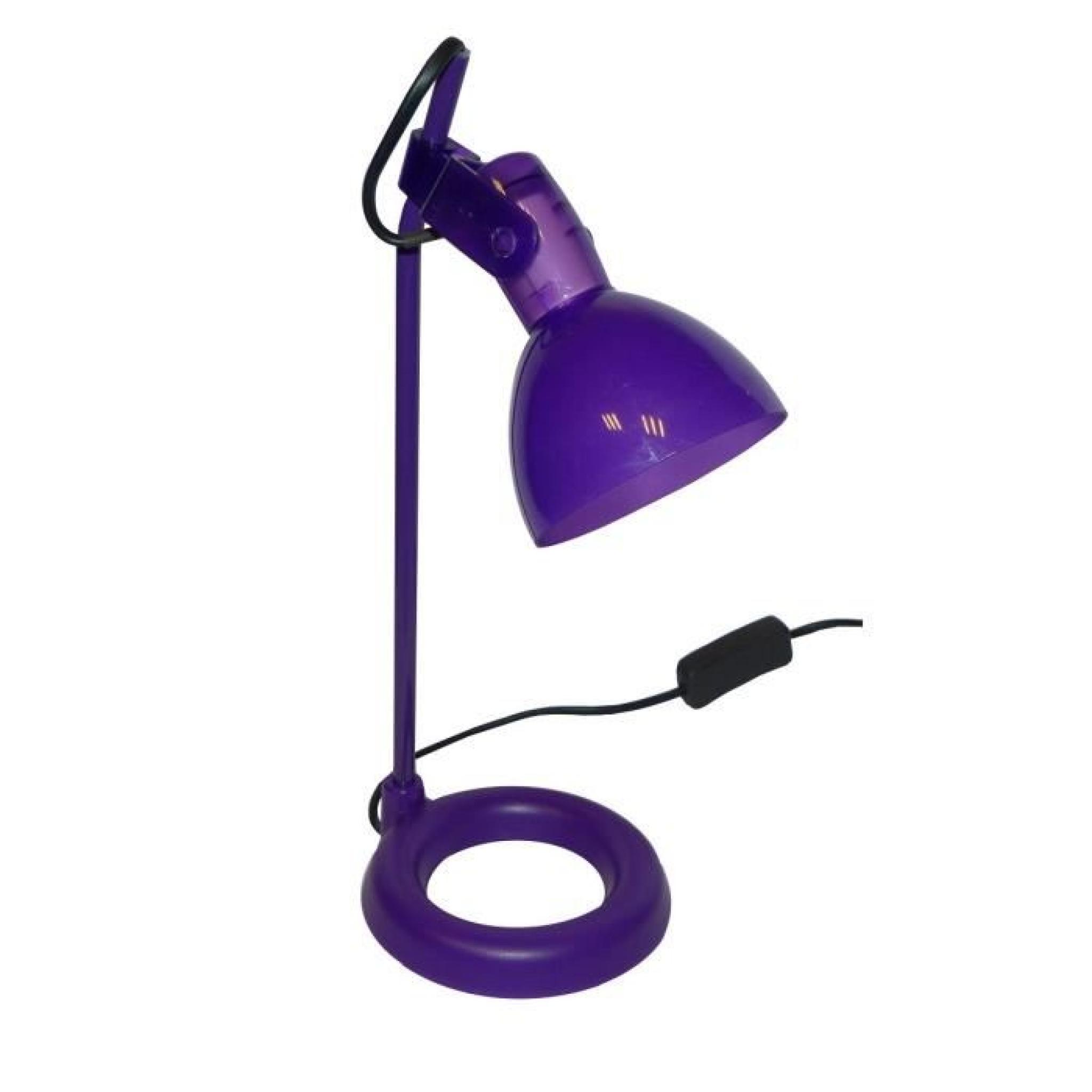 Lampe à poser Maly 25 W violet