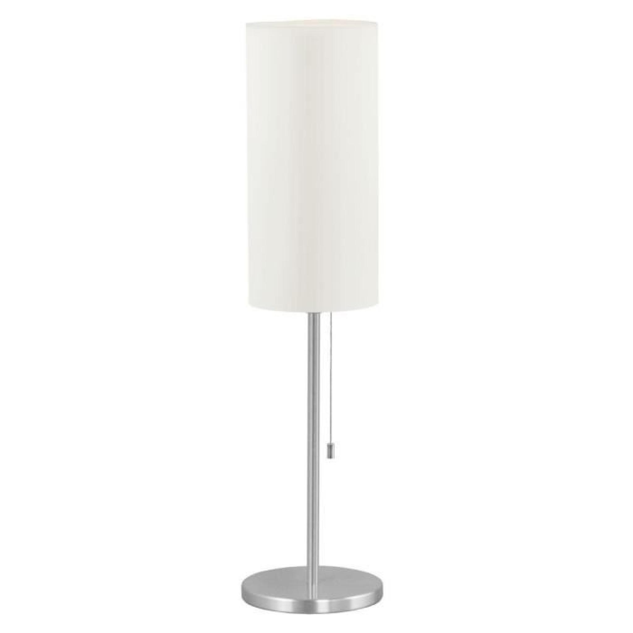 Lampe A Poser Tube aluminium 1x60w - EGLO LIGHTING pas cher
