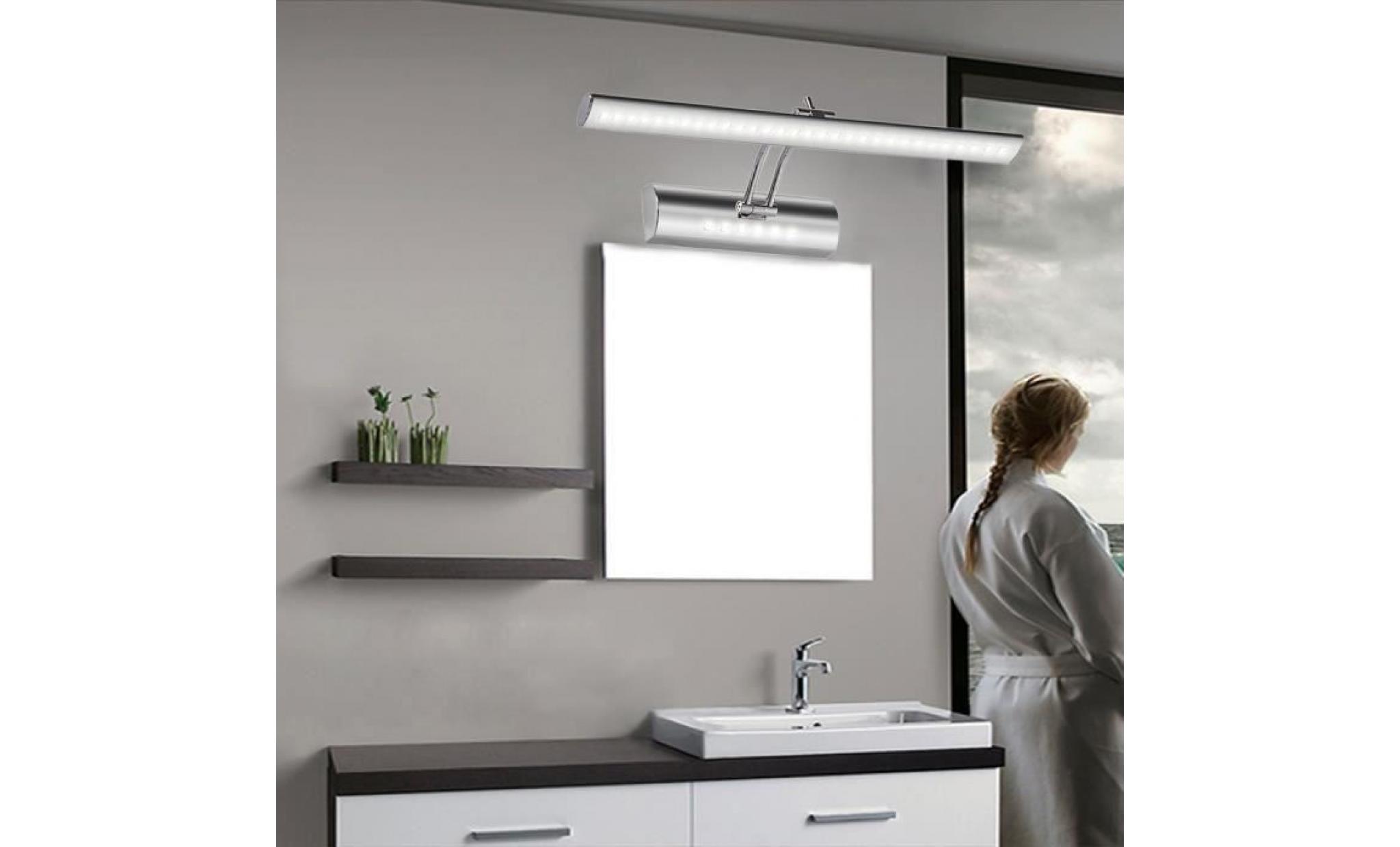 lampe ampoule 36leds smd5050 lumière blanc 7w pour salle de bain miroir tableau mur mural applique pas cher