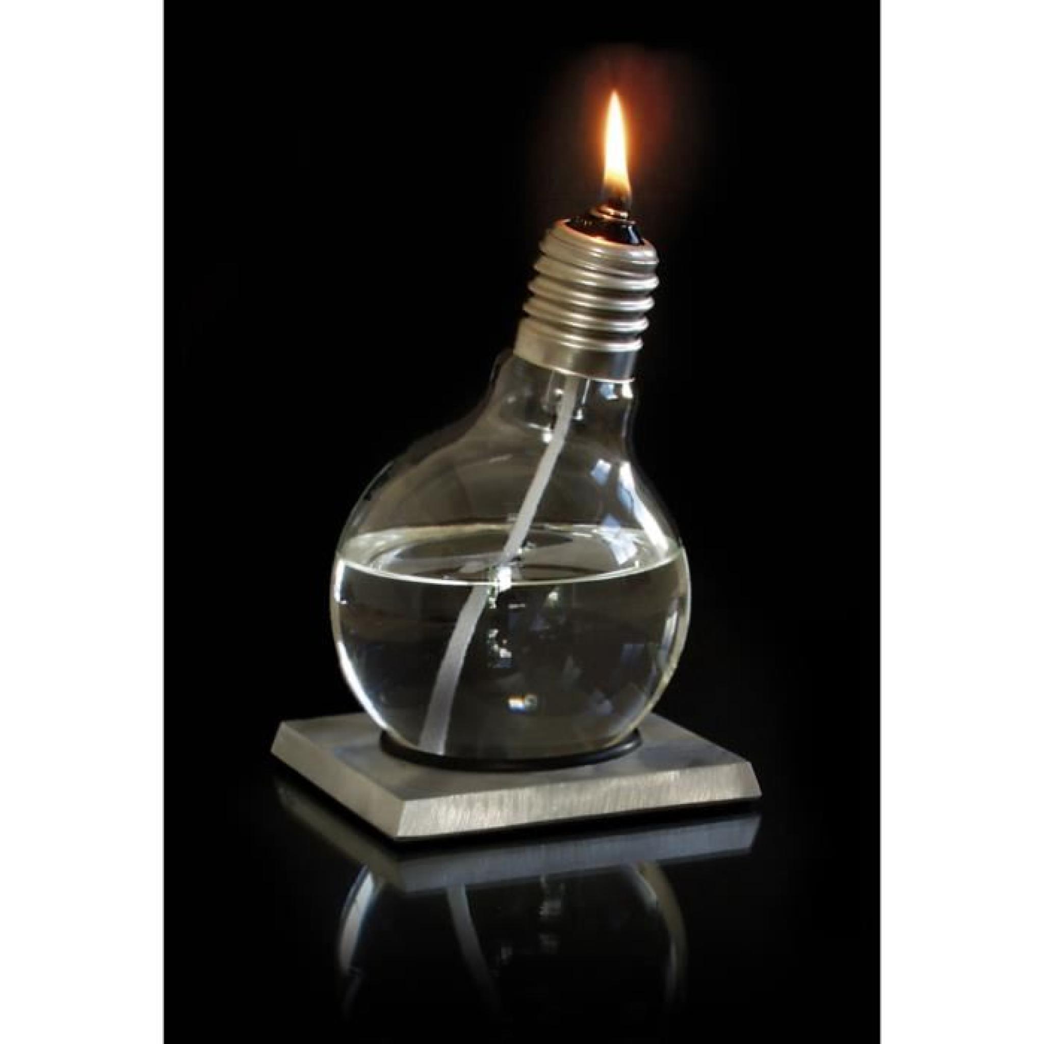Lampe-ampoule à huile konfuziLUX 12 x 12 x 18 cm