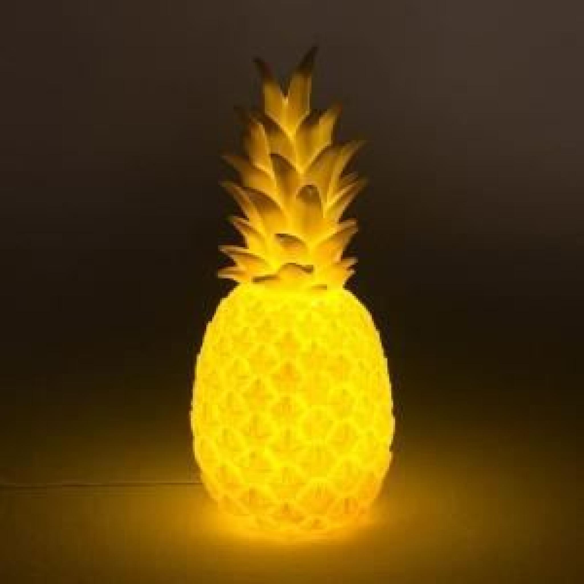 Lampe ananas jaune Goodnight Light pas cher