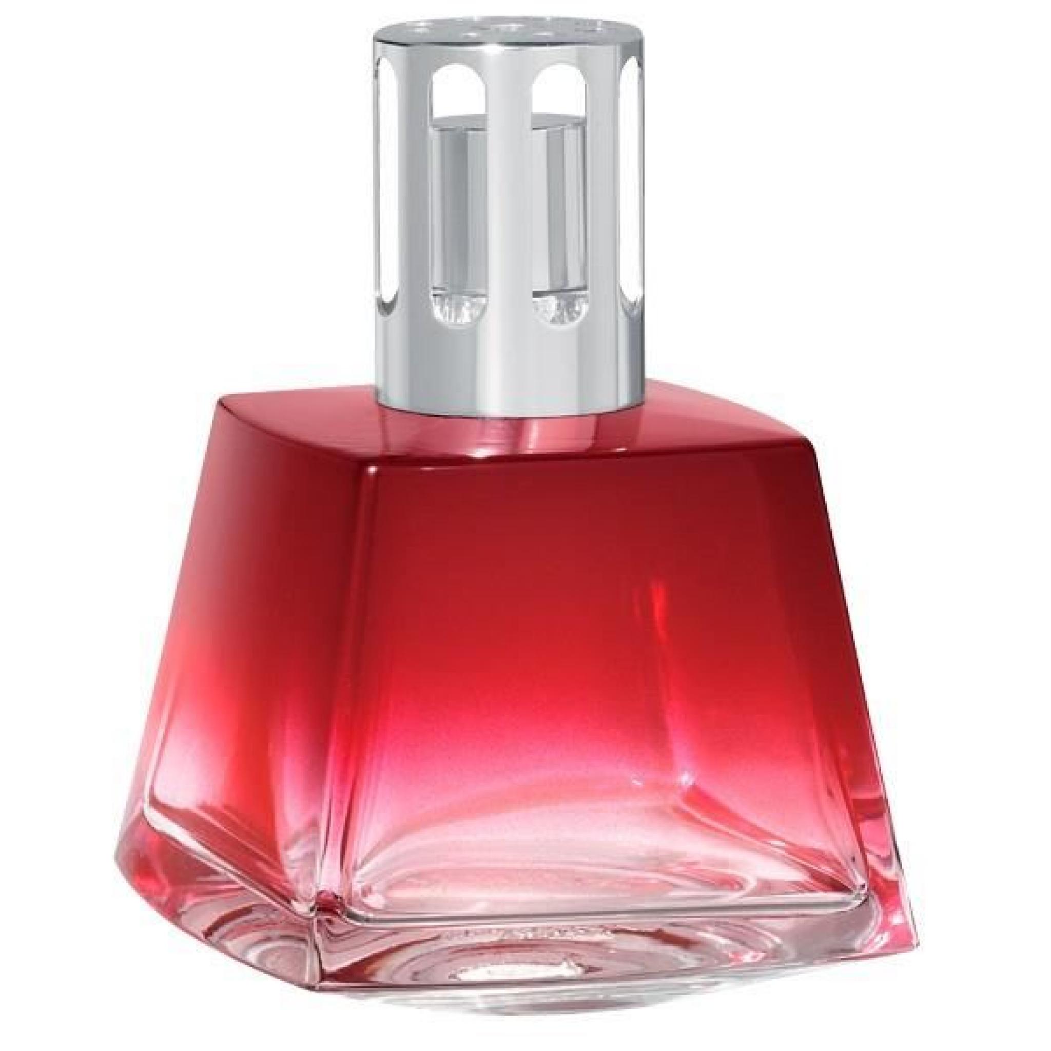 Lampe Berger polygone rouge
