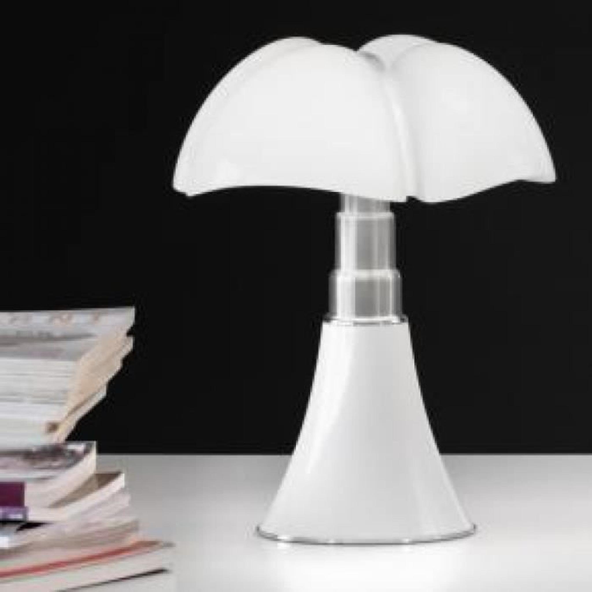 Lampe Blanc LED H35cm - MINI PIPISTRELLO MARTINELLI pas cher