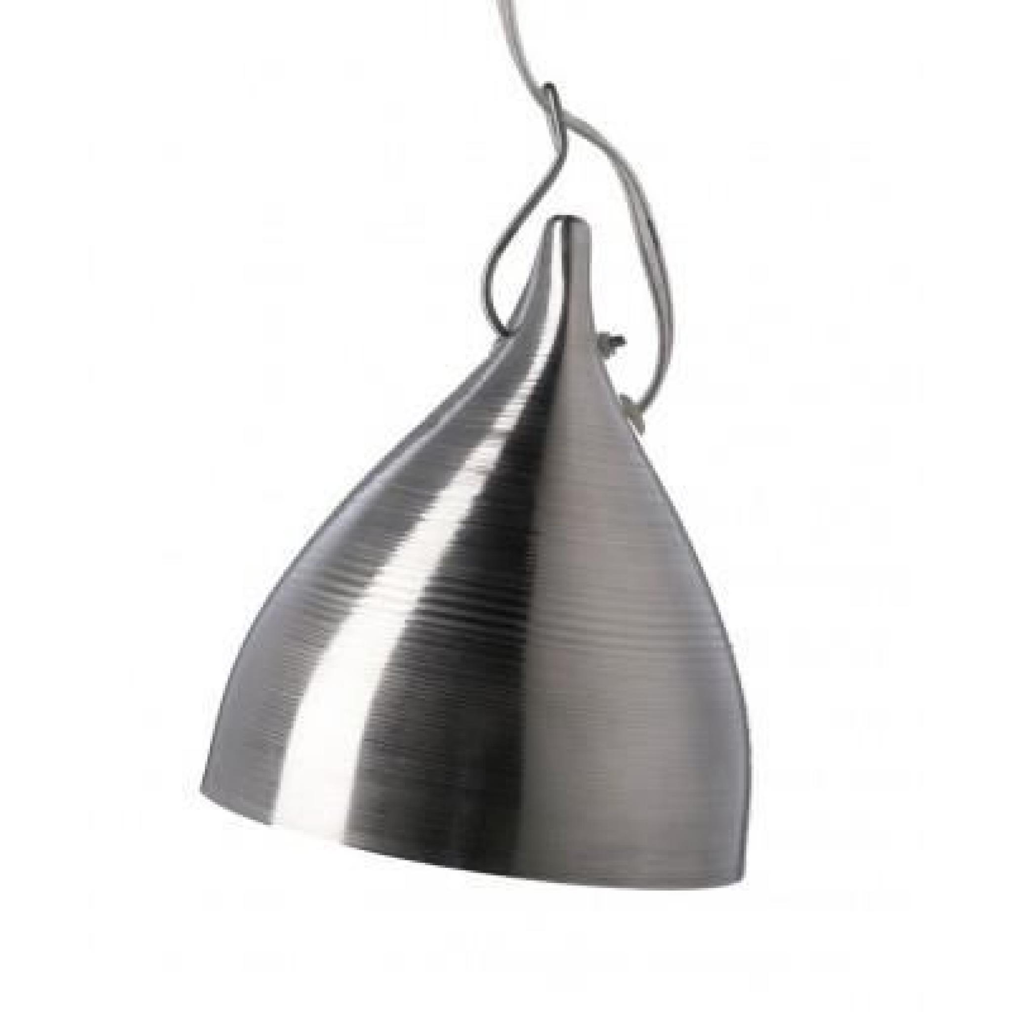 Lampe Cornette Suspendue Aluminium  pas cher