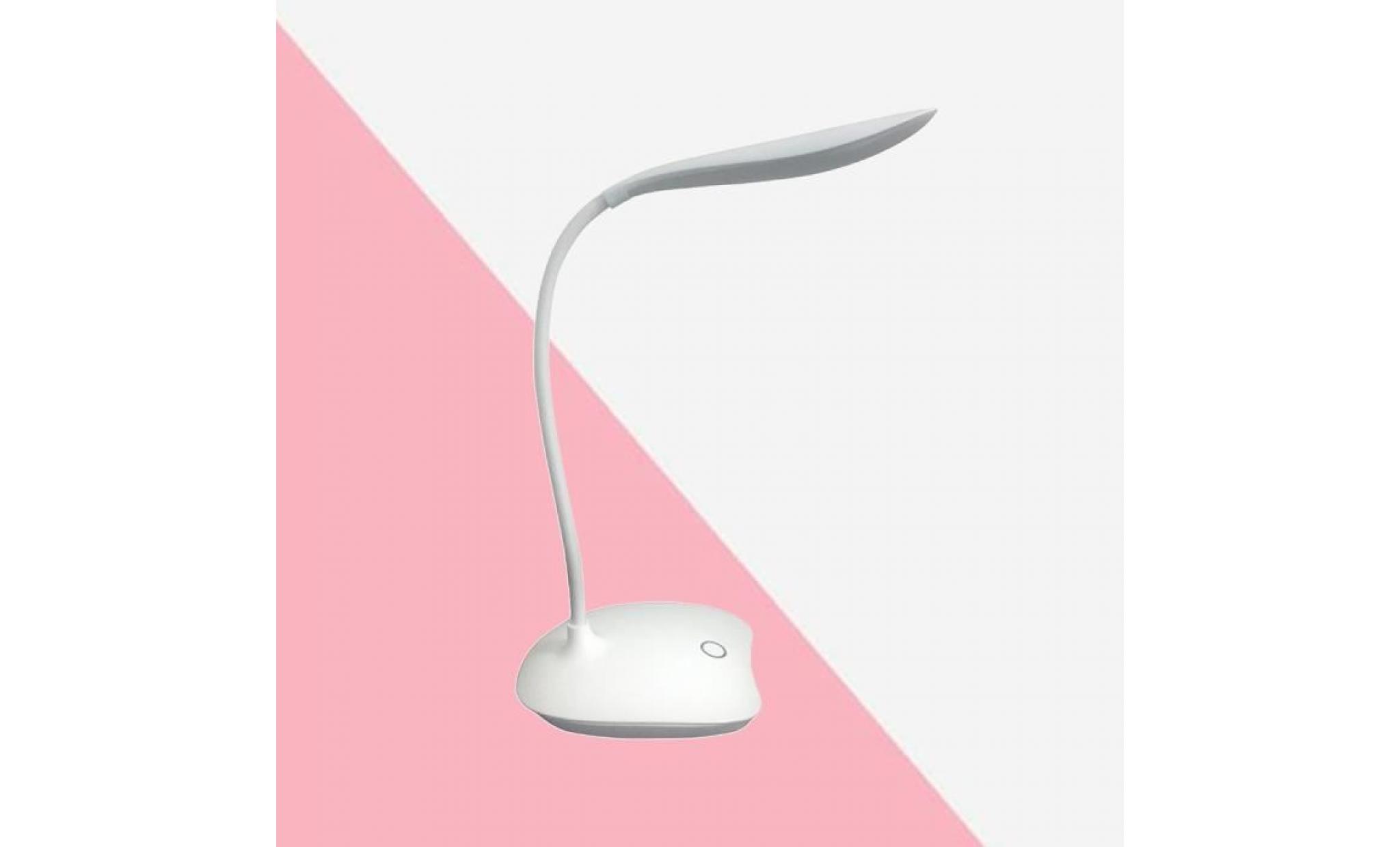 lampe de table led protection des yeux commande tactile 3 niveaux dimmable lampe de bureau rechargeable lampe de chevet pas cher