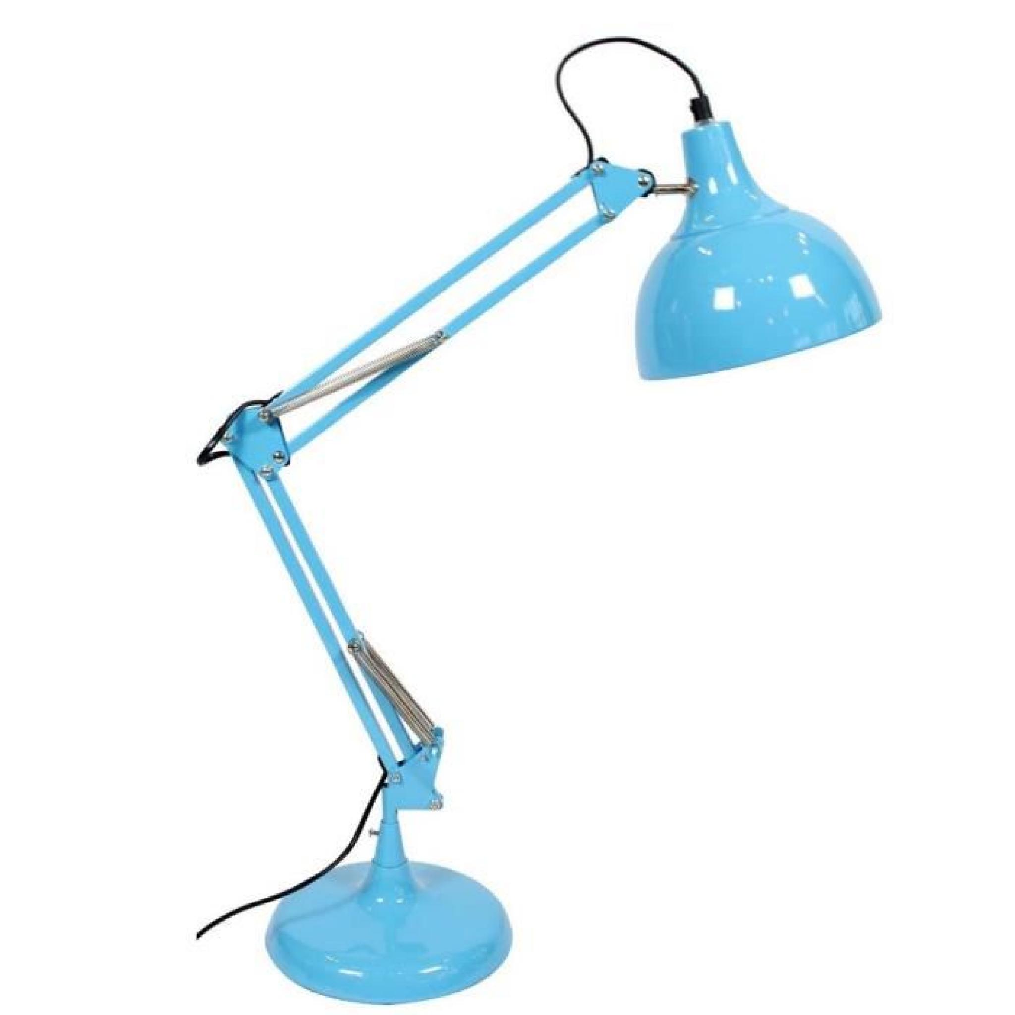 Lampe de bureau architecte Rigel Couleur Turquoise