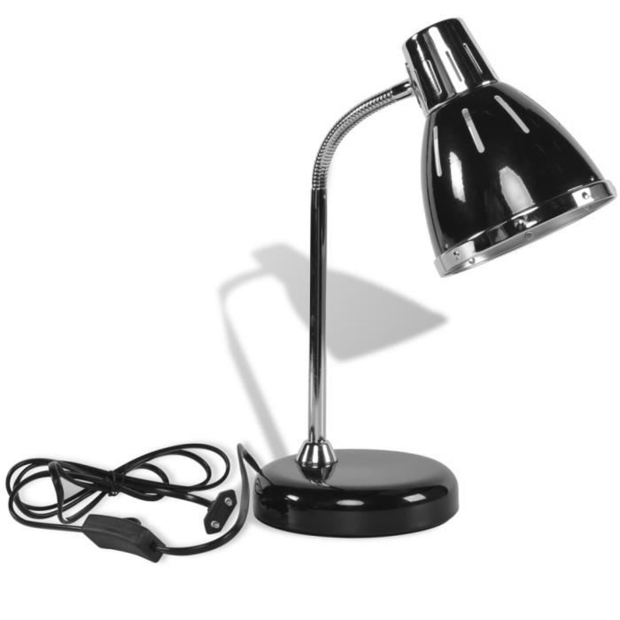 Lampe de bureau flexible Grundig 45 cm noire