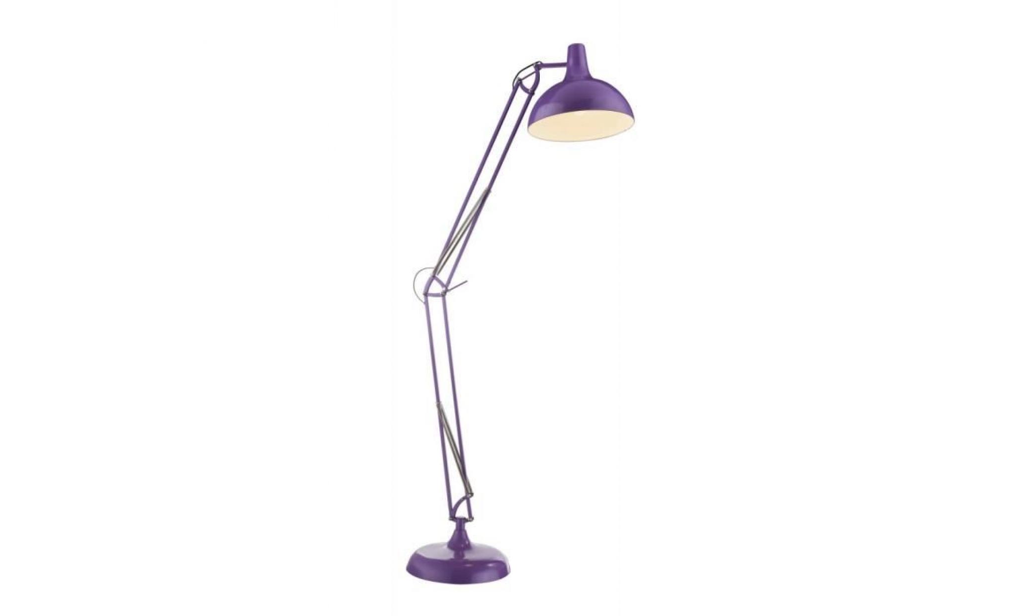 lampe de bureau lilas violet cabinet travail éclairage interrupteur luminaire