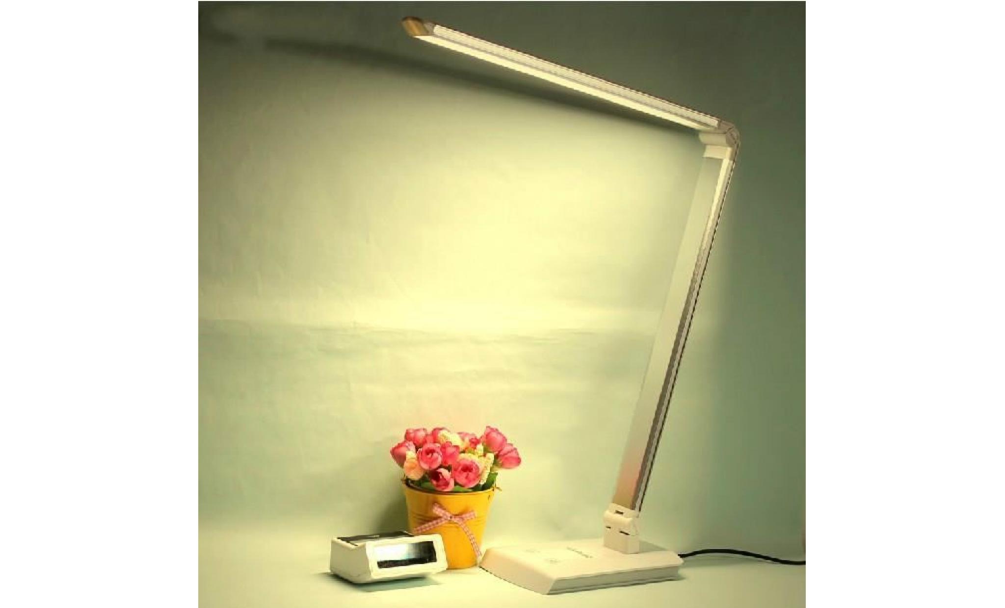 Lampe de Bureau/Table LED Bouton Tactile Luminosit pas cher