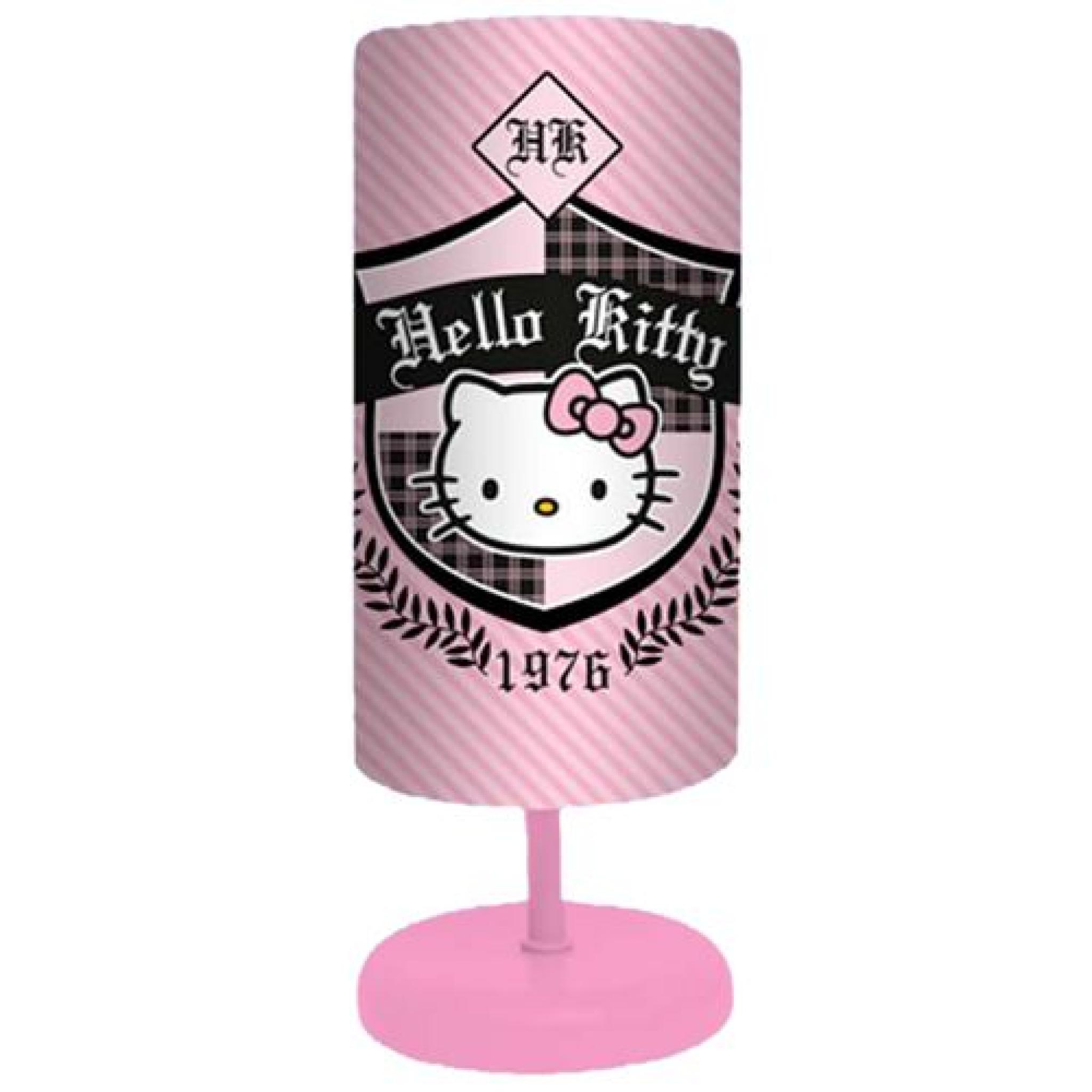 Lampe de chevet cylindrique Hello Kitty 1976 pas cher