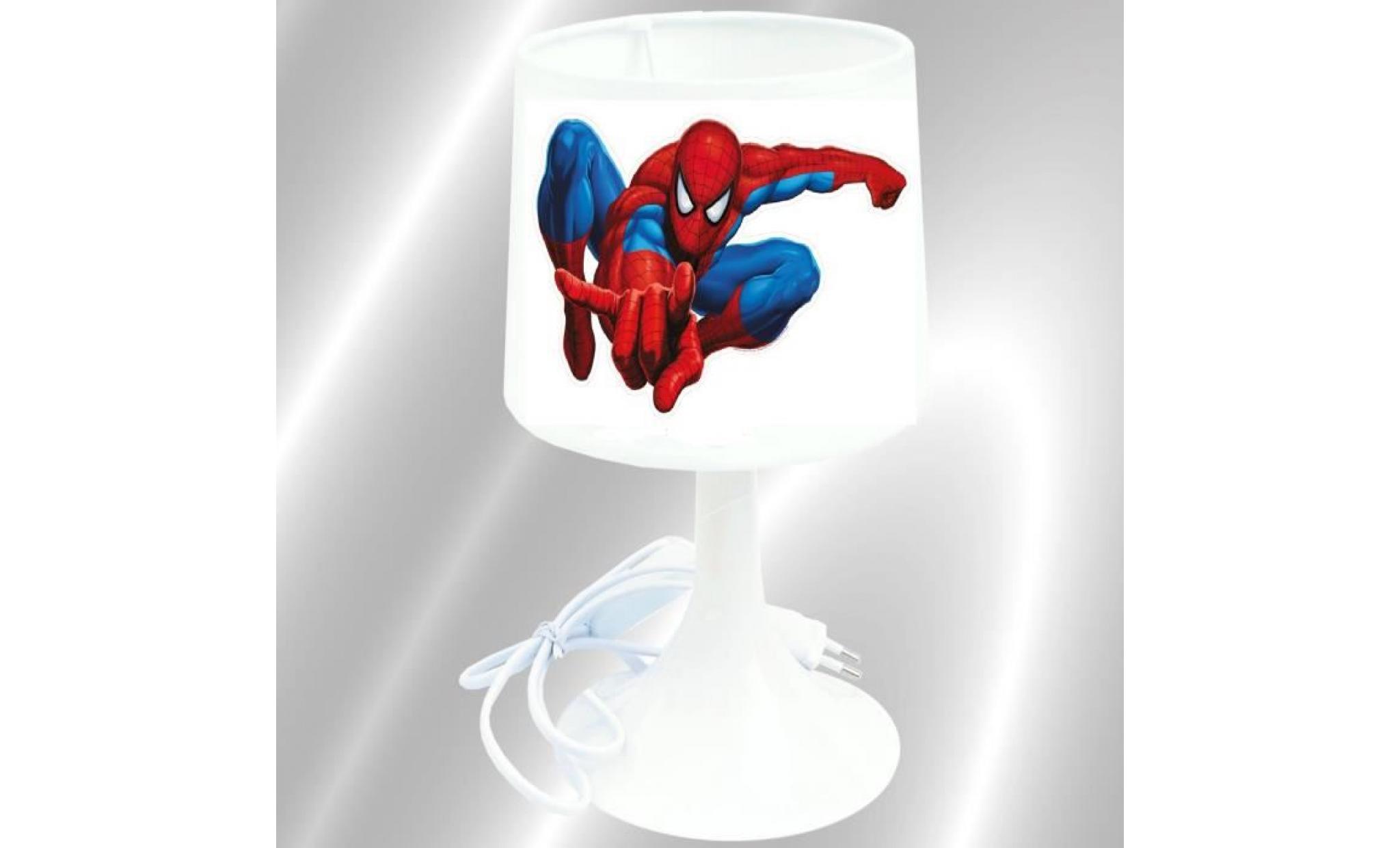 lampe de chevet  spiderman marvel