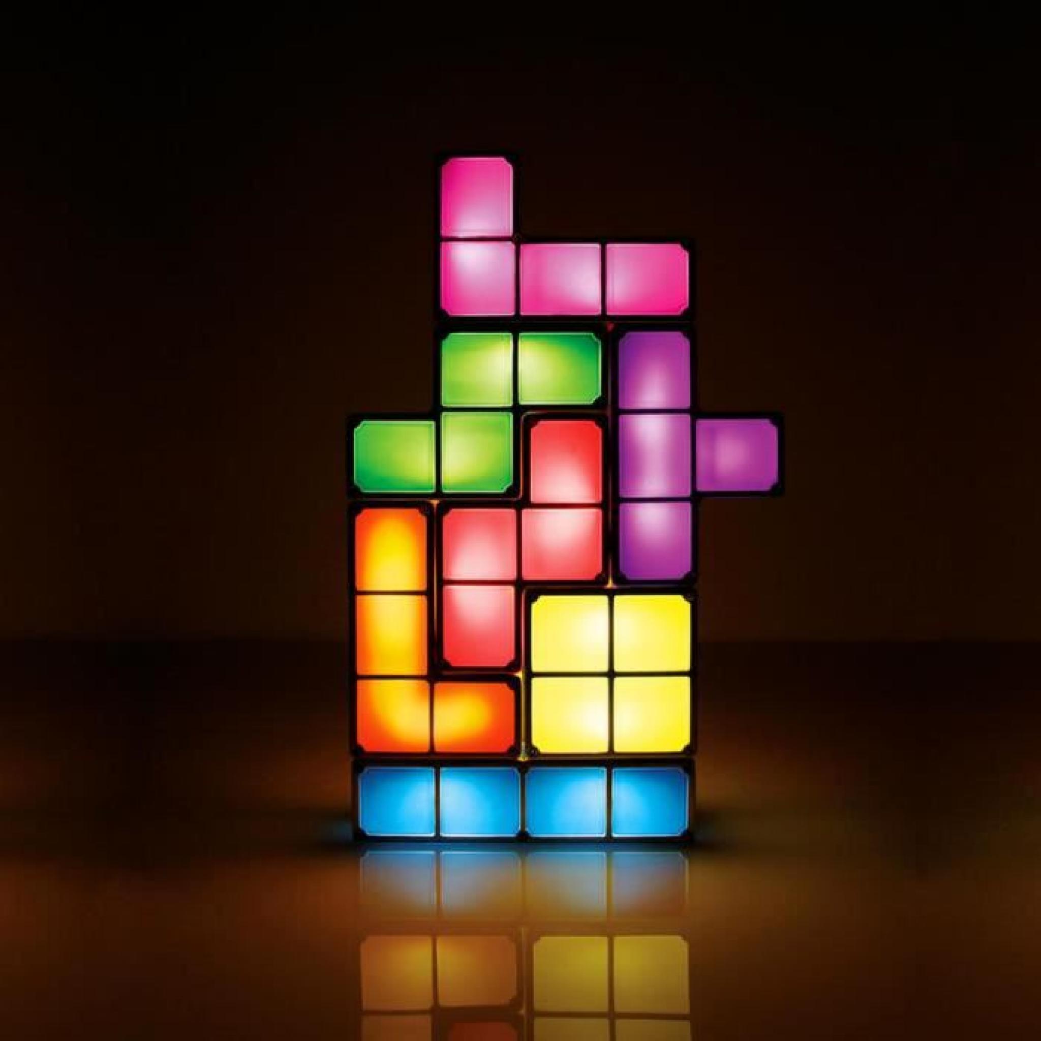 Lampe de chevet Tetris