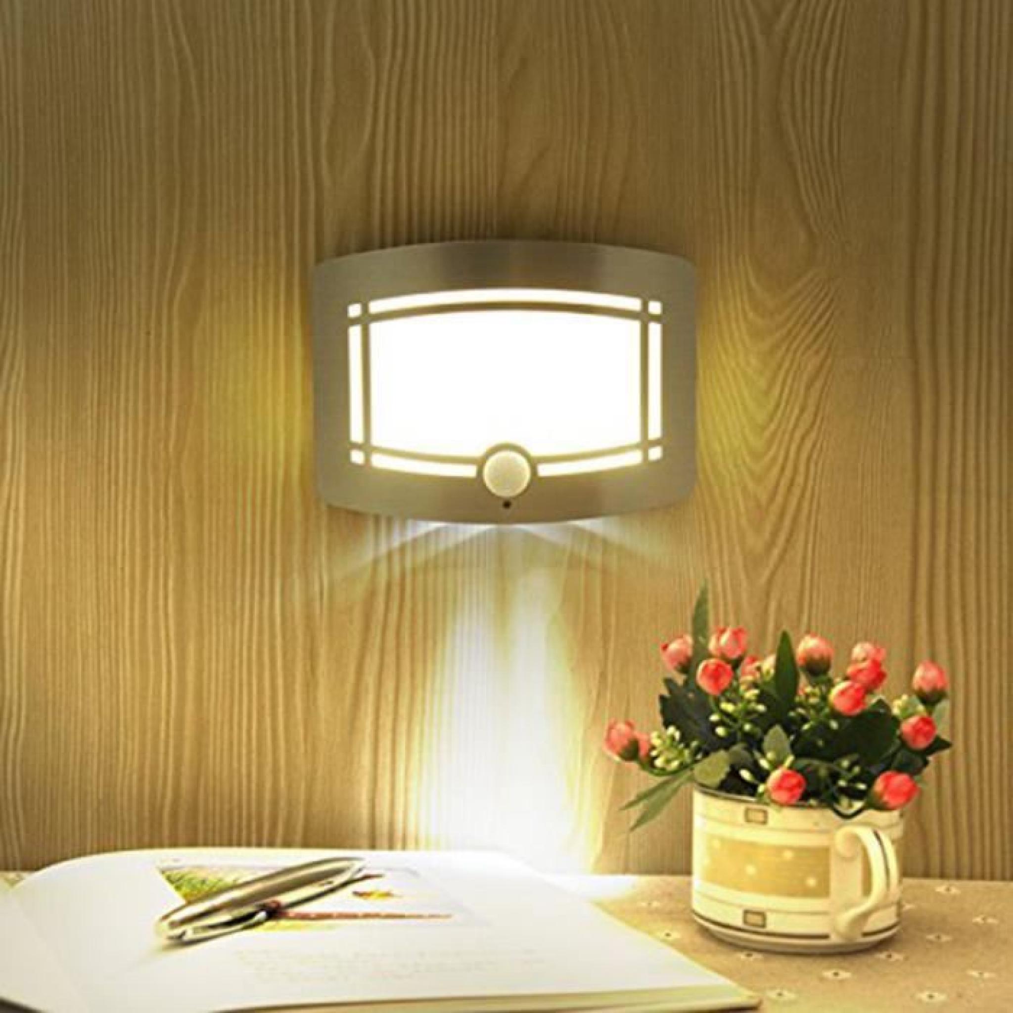 lampe de mur LED sans fil maison bougeoir intérieur