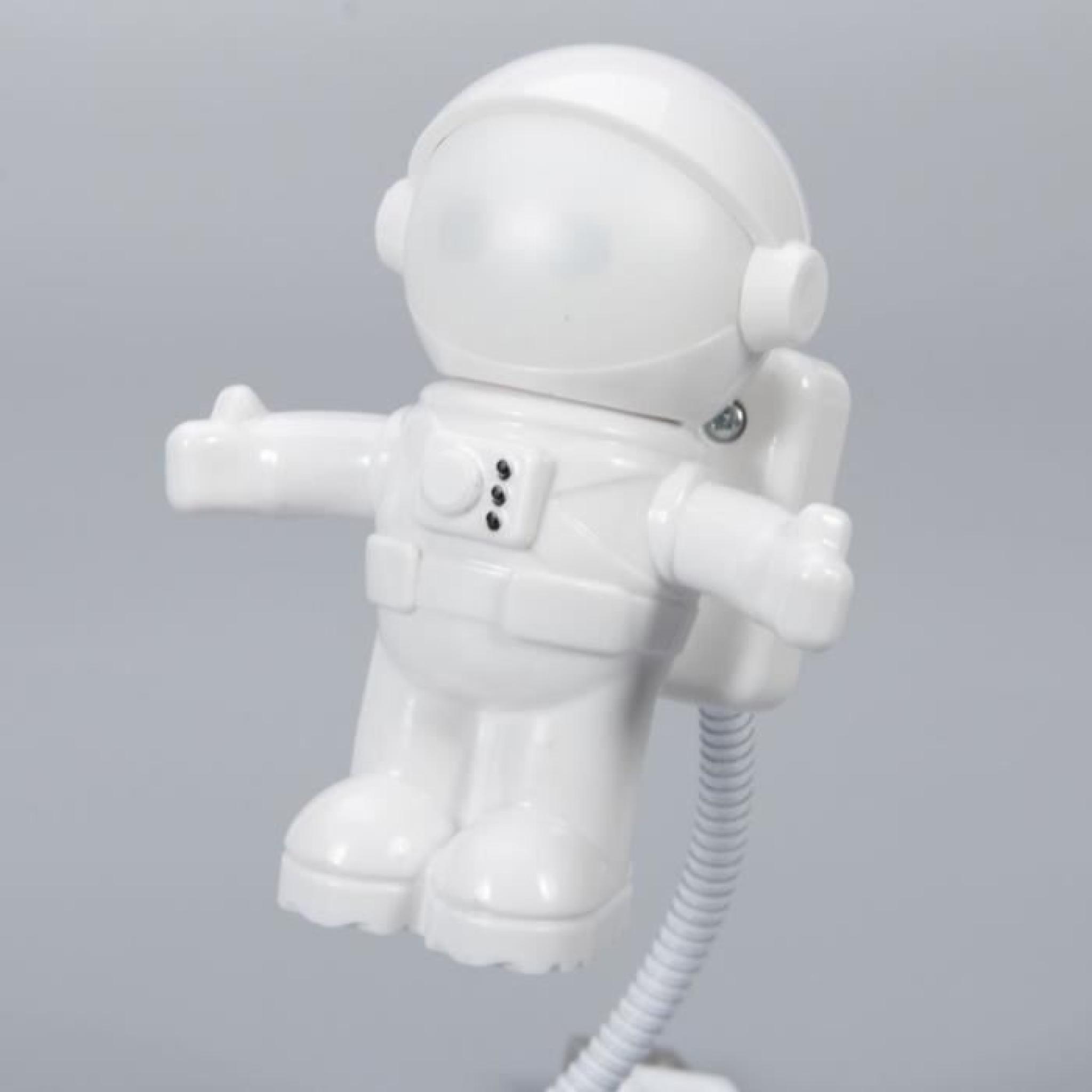 Lampe de Nuit à LED Eye-protection Alimenté par USB en forme d'astronaute() pas cher