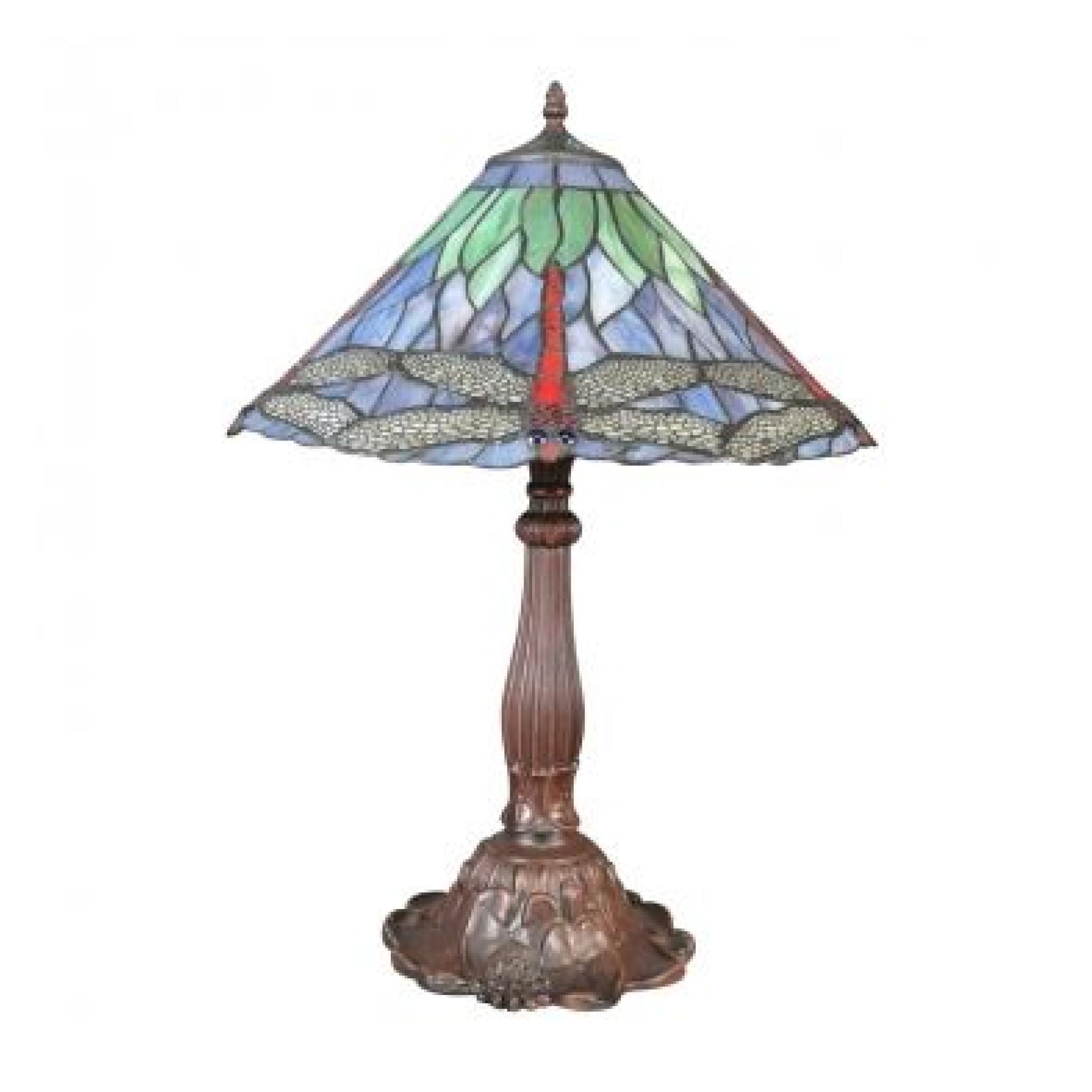 Lampe de style Tiffany libellules pas cher