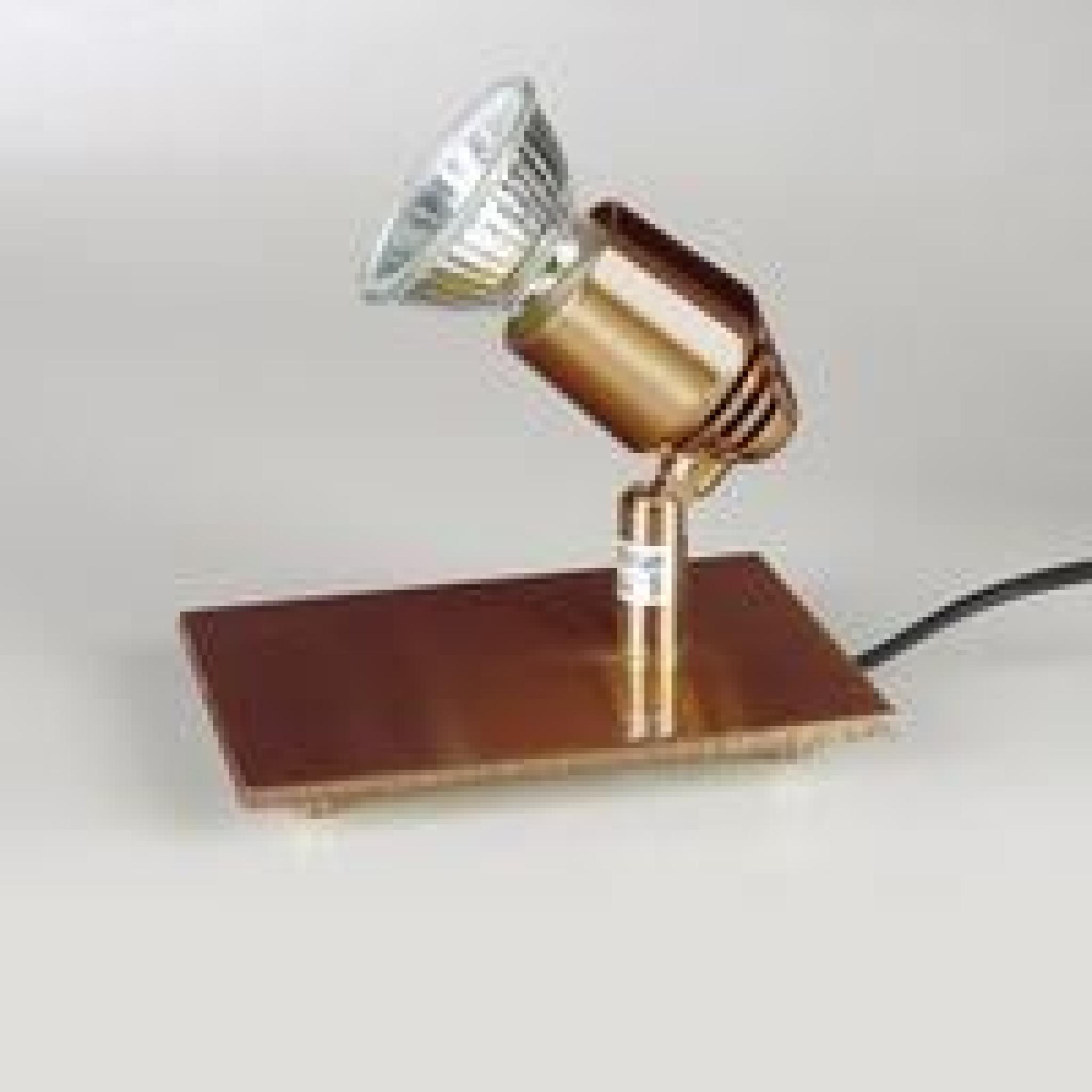 Lampe de table 1 Spot Bomba - 50W Bronze 