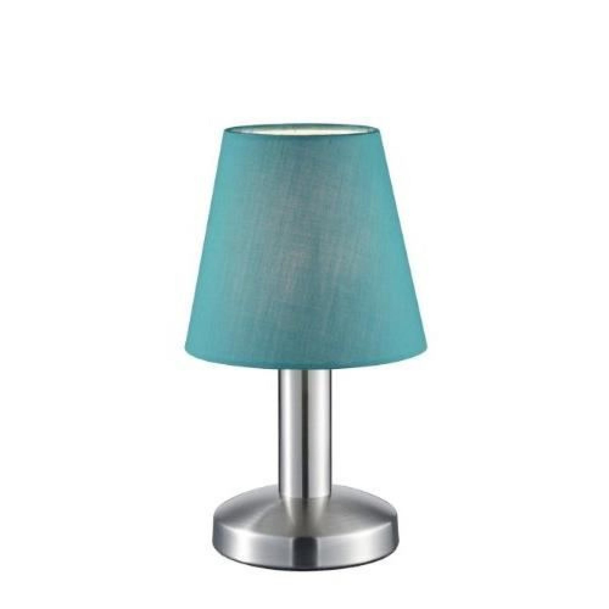 Lampe de table Thana blanche, 1 ampoule E27 40W