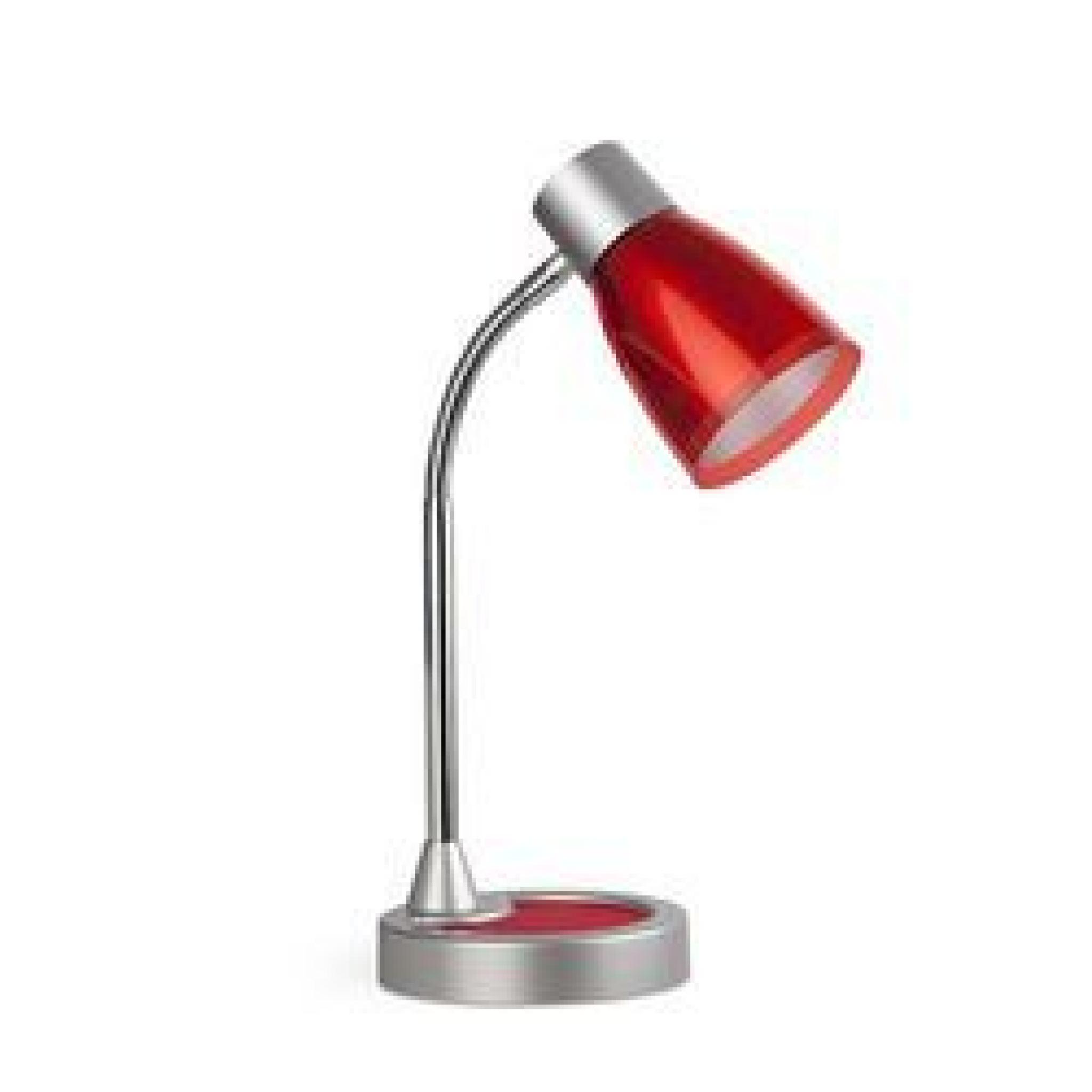 Lampe de table ALADINO rouge FARO