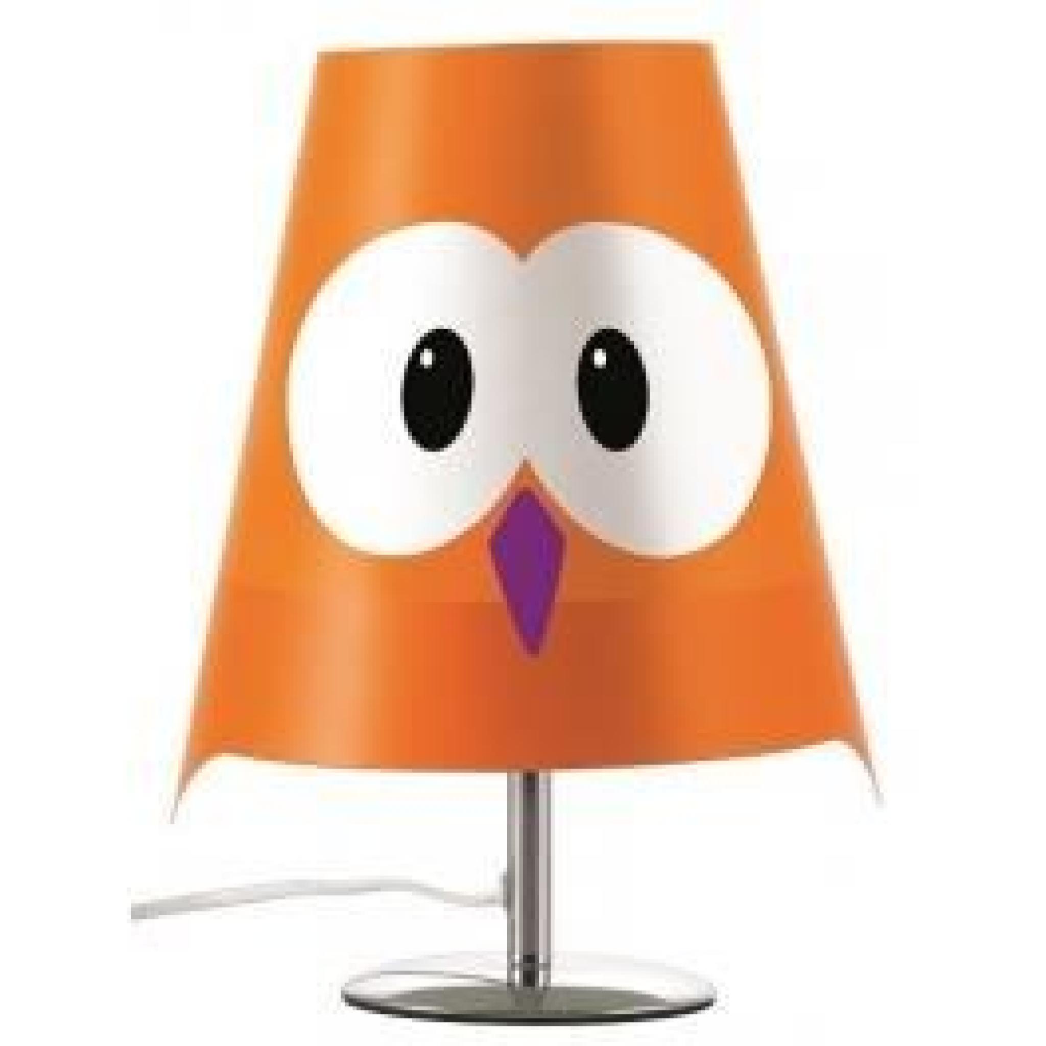 Lampe de table chouette -  eMy - Orange - Lumin...