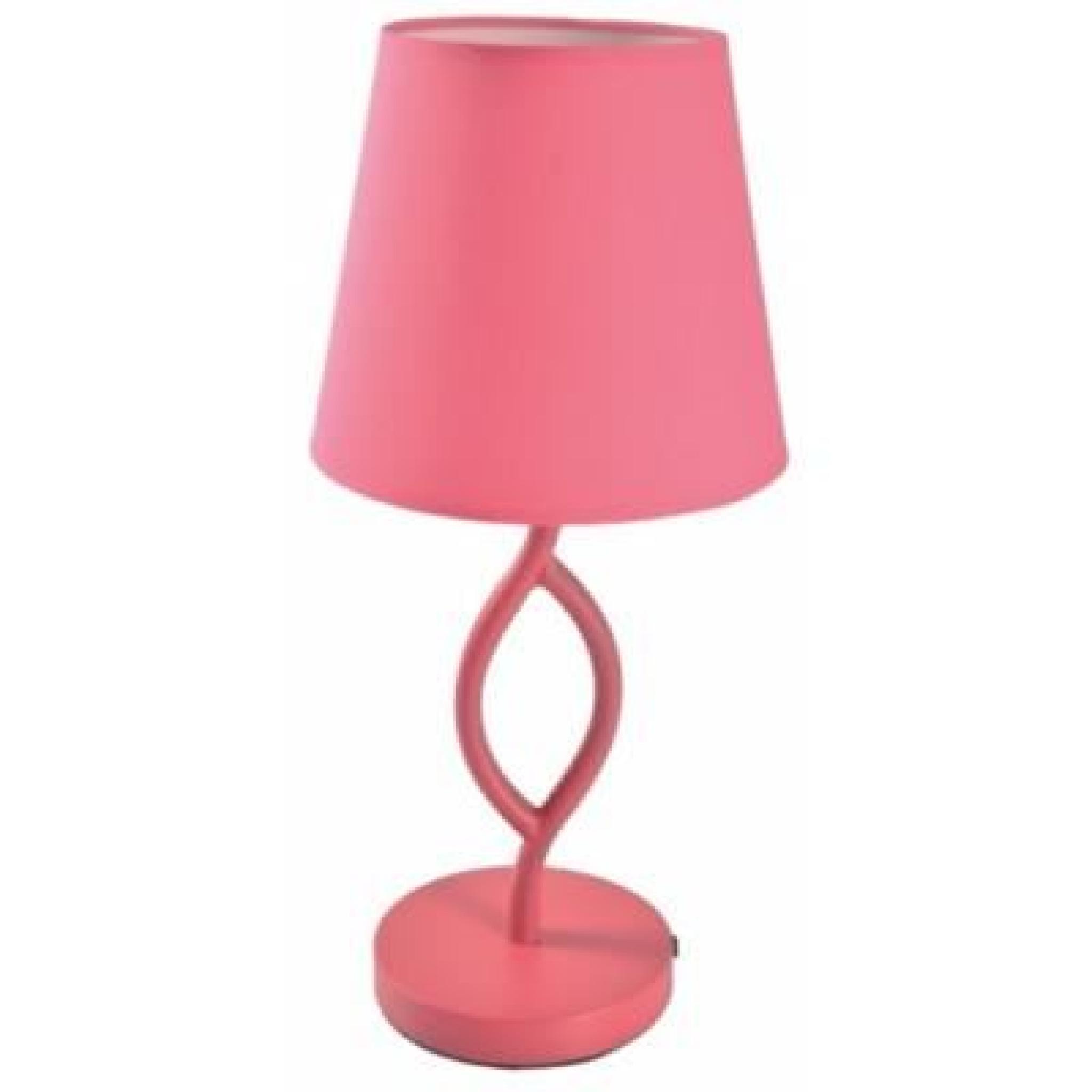 Lampe de table   - Couleur - Rose