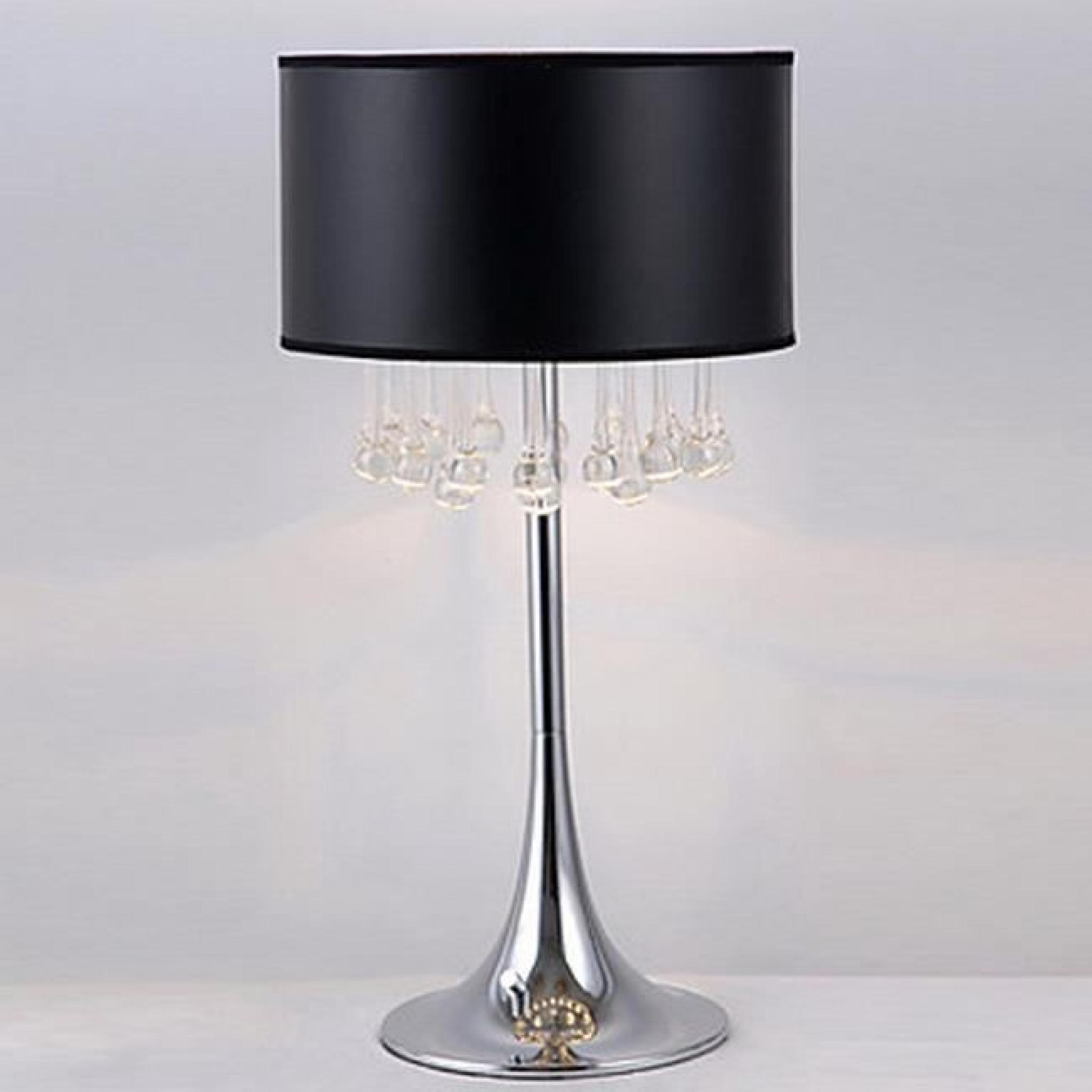 Lampe de table décorée en cristal TU