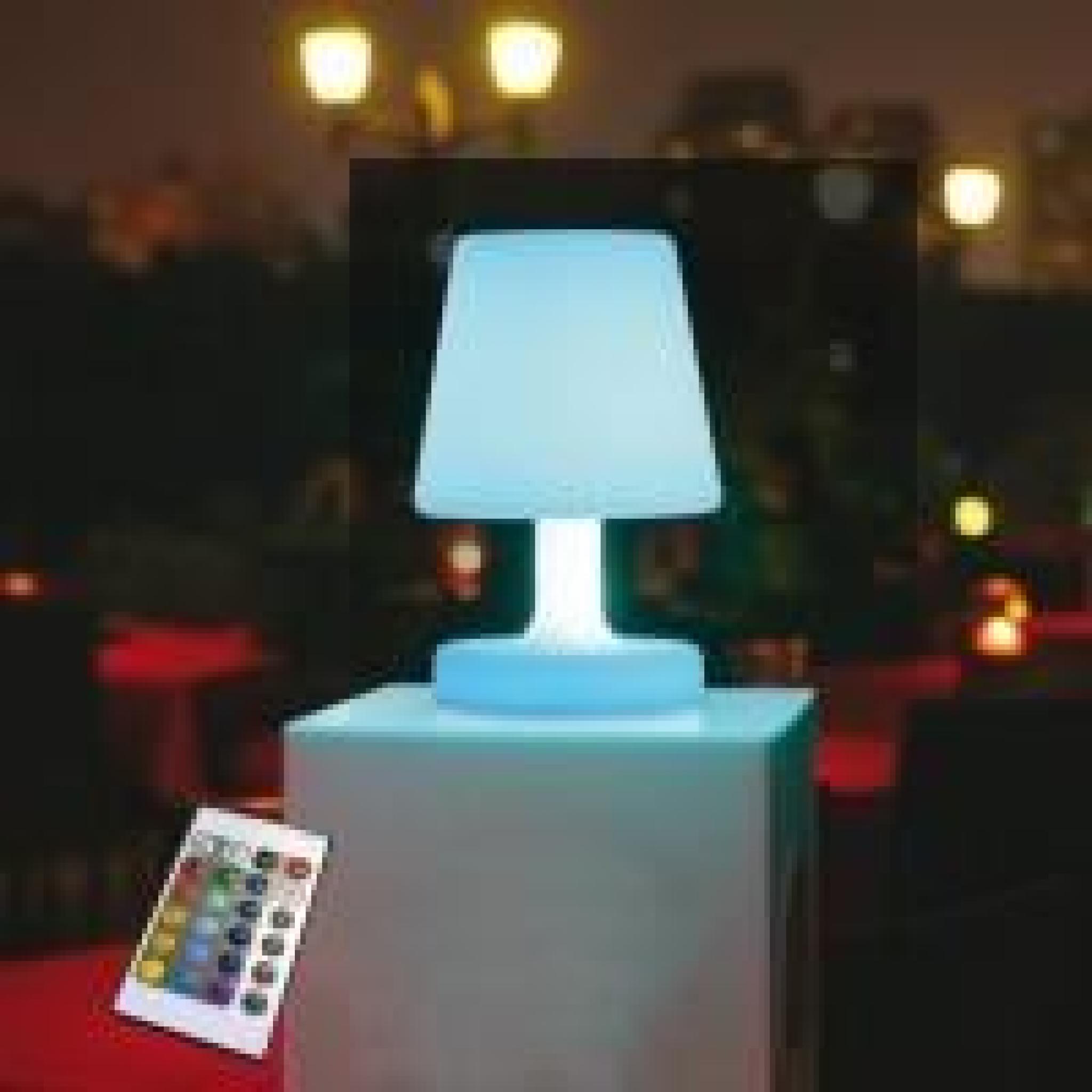 Lampe de table LED rechargeable RGB